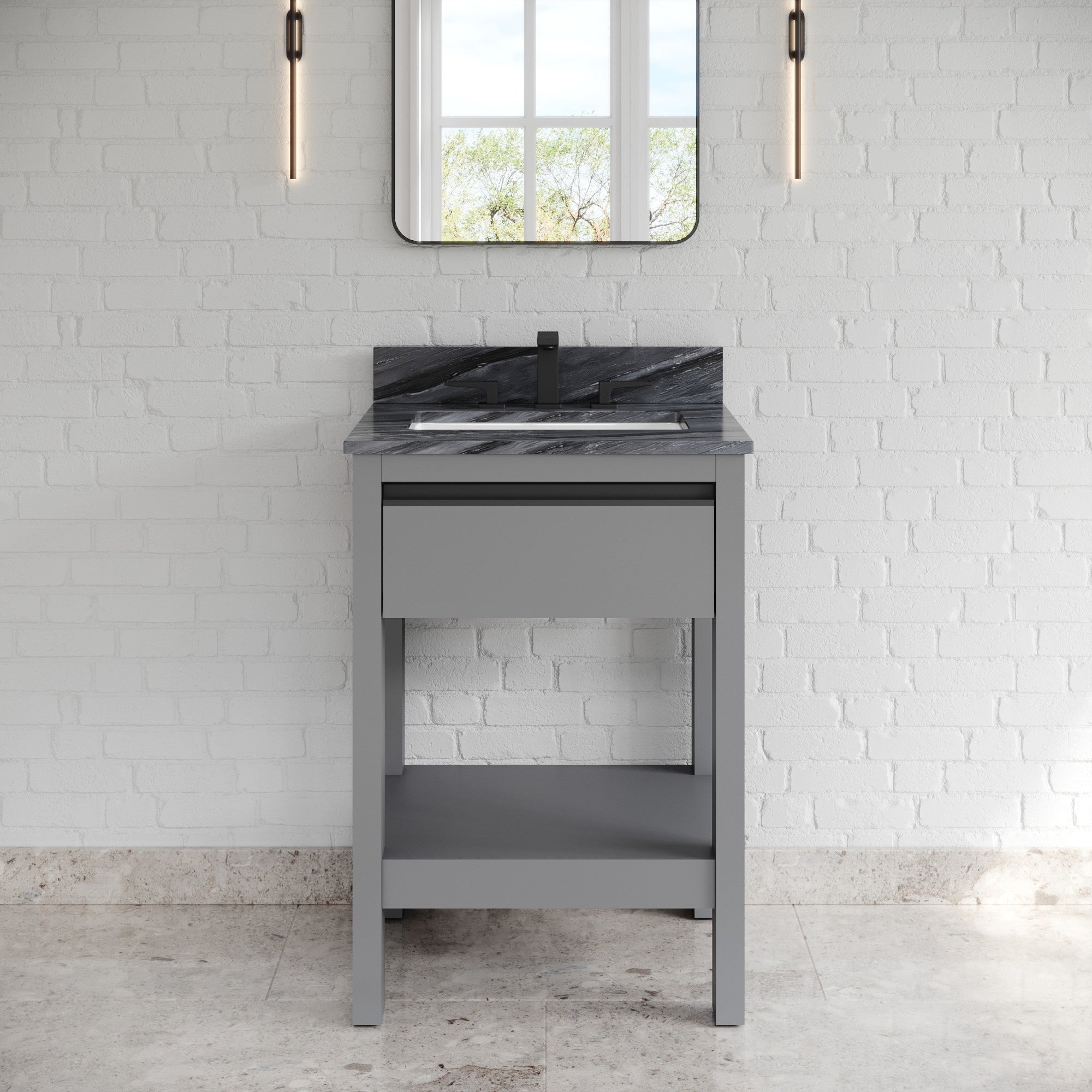 24" Jubilee Vanity – Grey