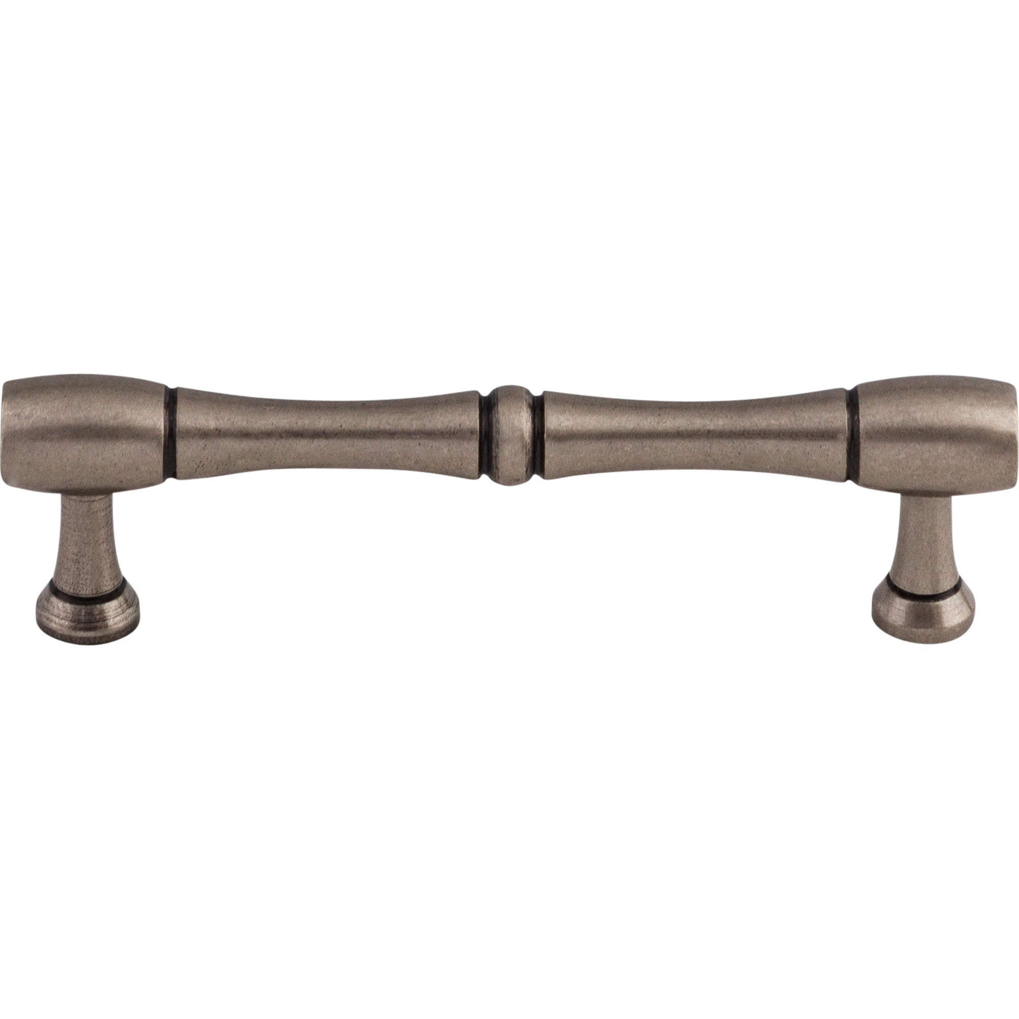 Nouveau Bamboo Bar Pull - Pewter Antique