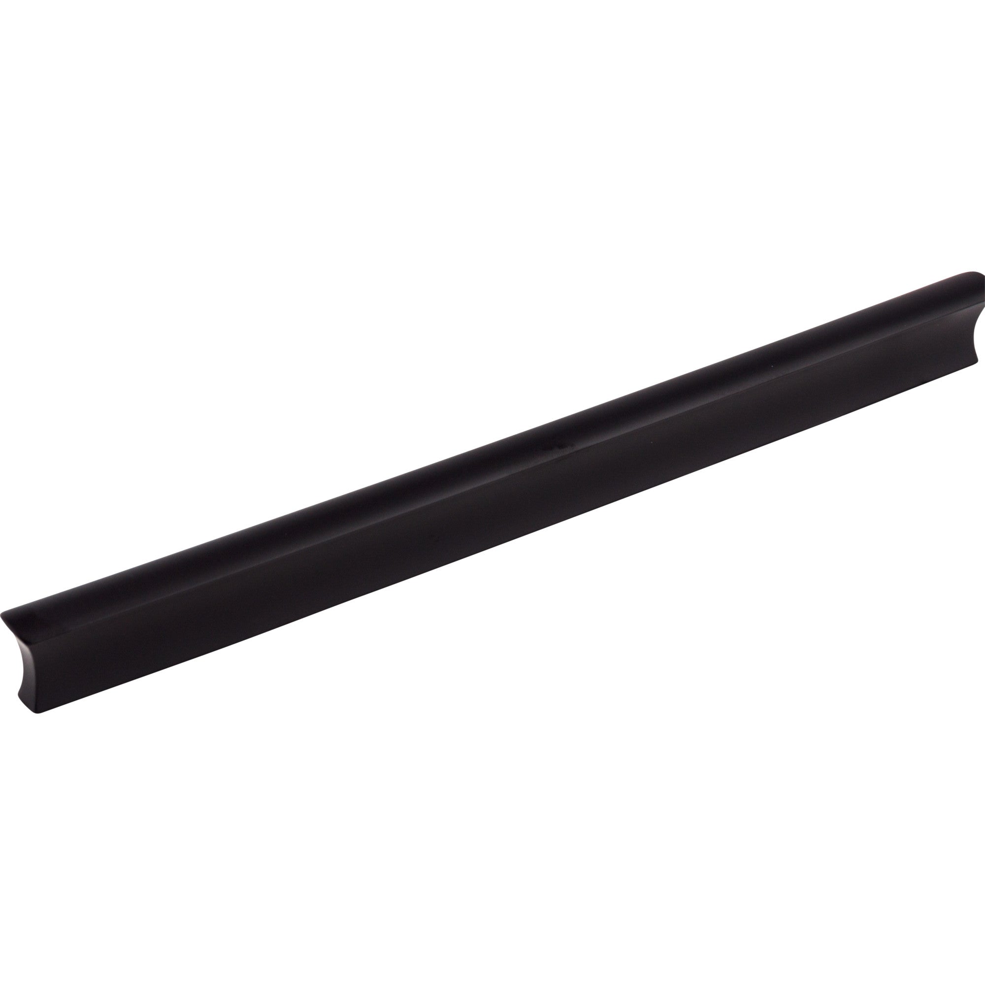 Glacier 9 15/16" Center to Center Finger Pull - Flat Black