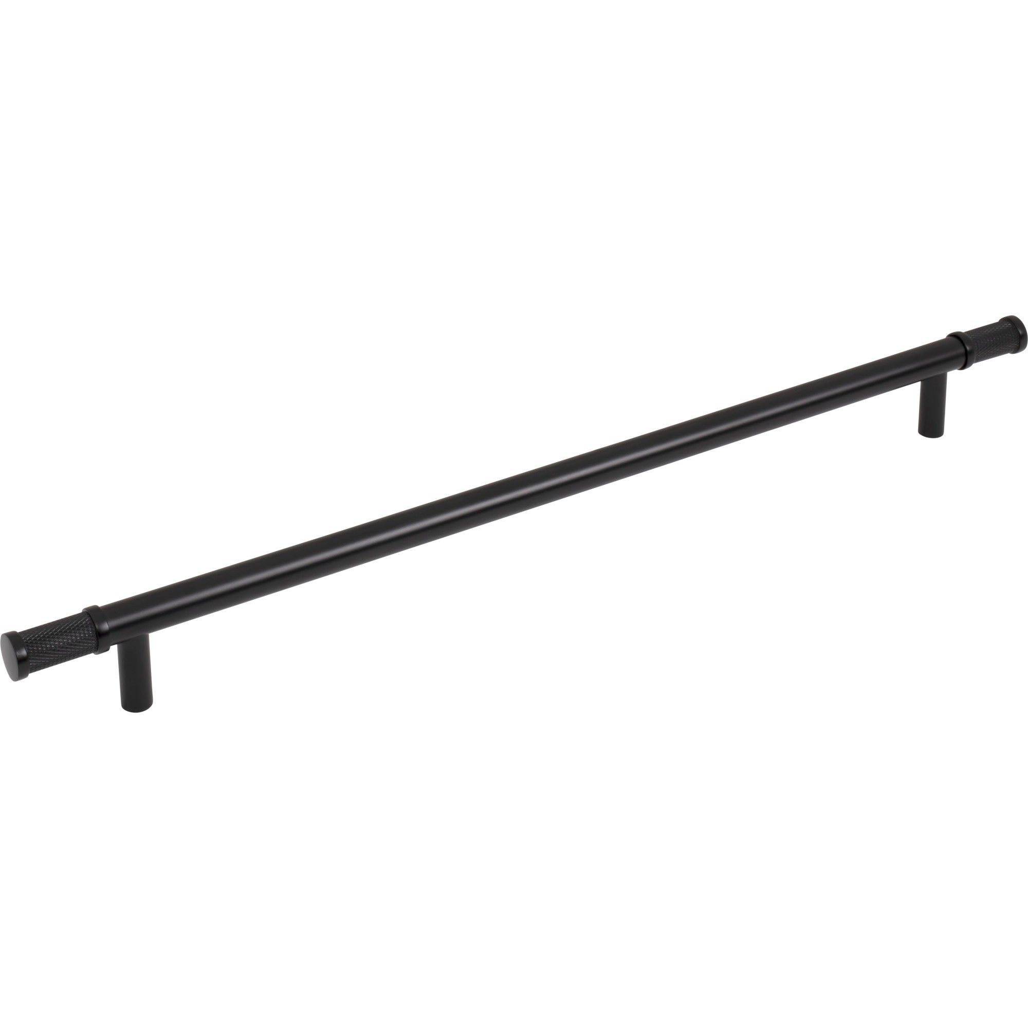 Burnham 12" Center to Center Bar Pull - Flat Black