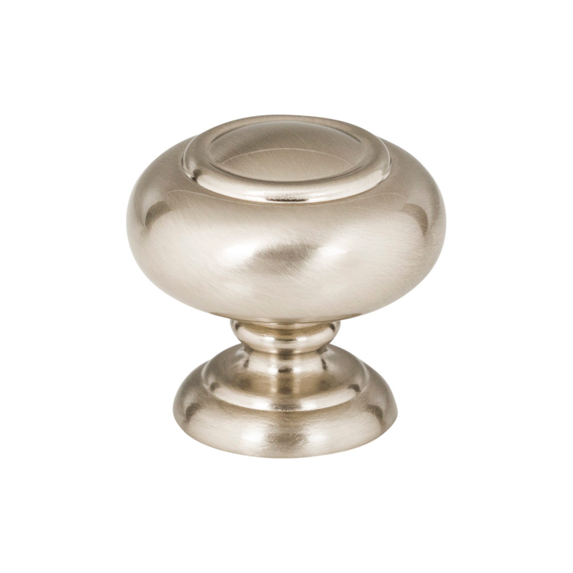 Victoria Mushroom Knob - Brushed Nickel