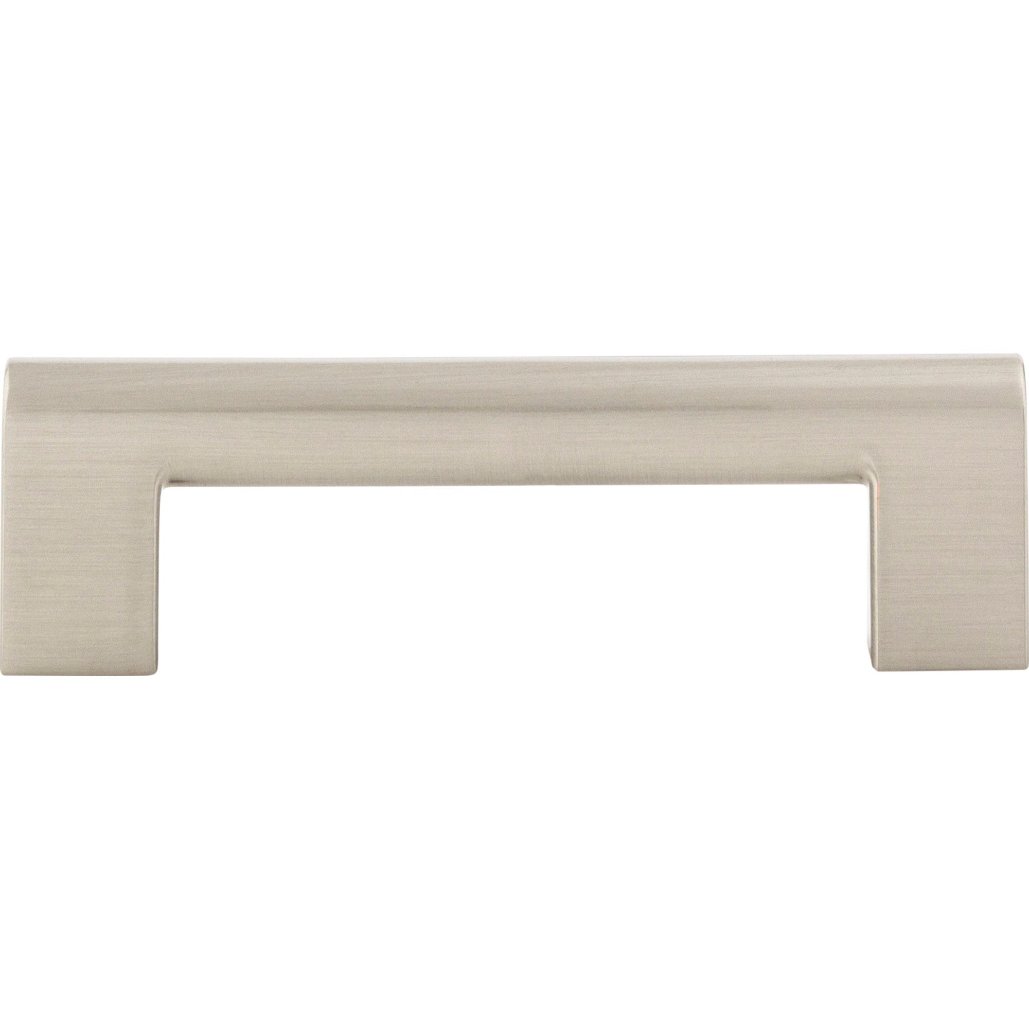 Round Rail Bar Pull - Brushed Nickel