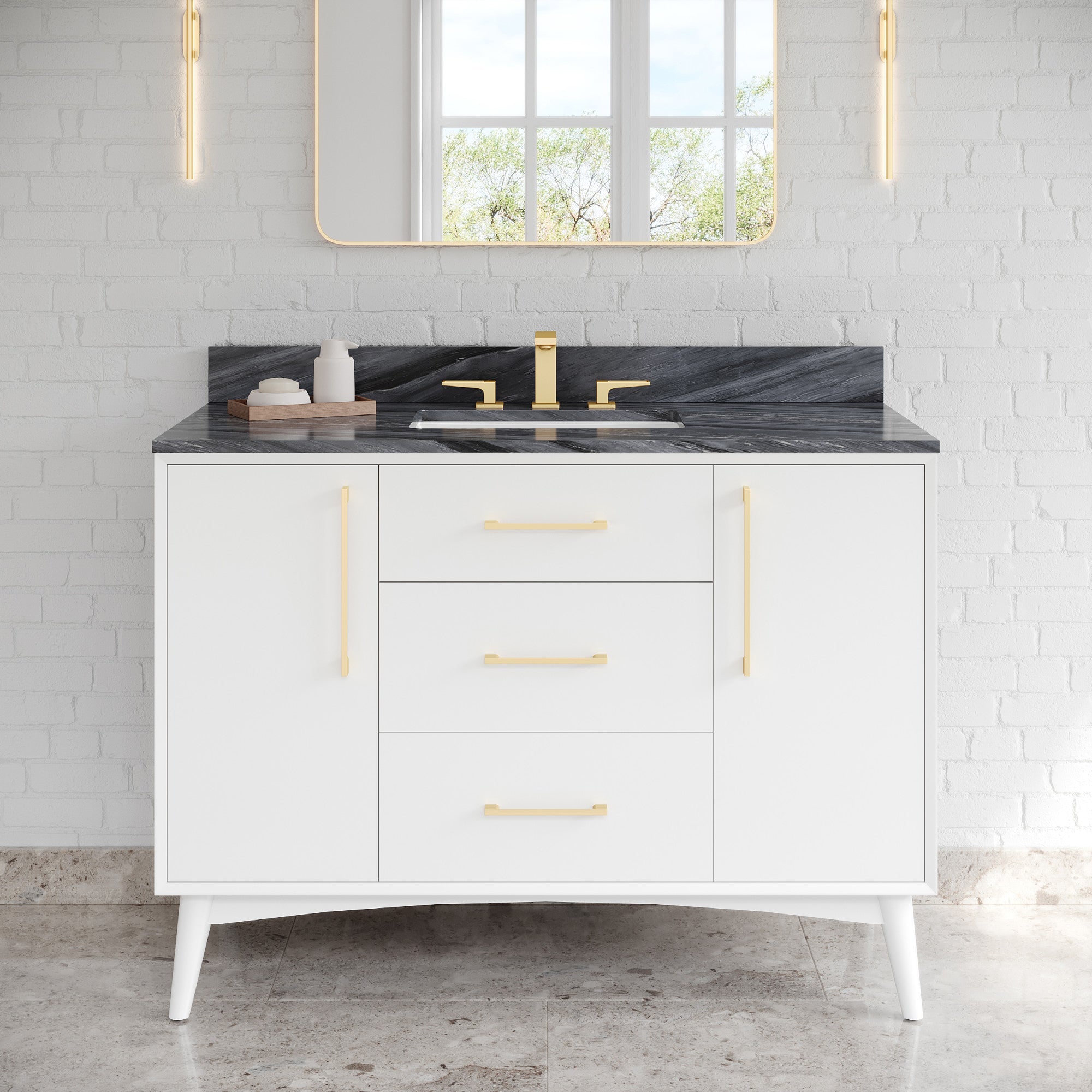 48" Dashwood Vanity – White
