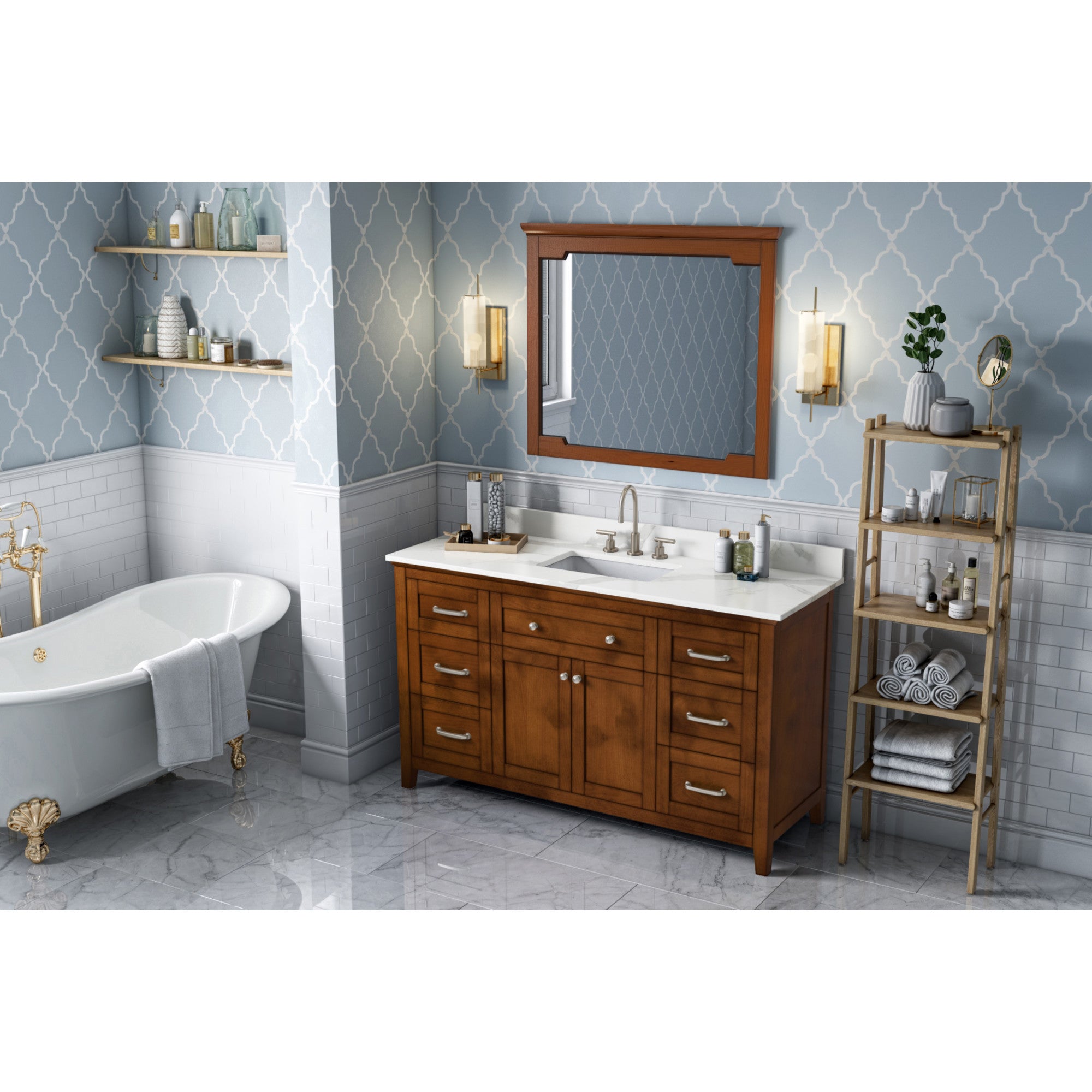 60" Chatham Vanity – Chocolate