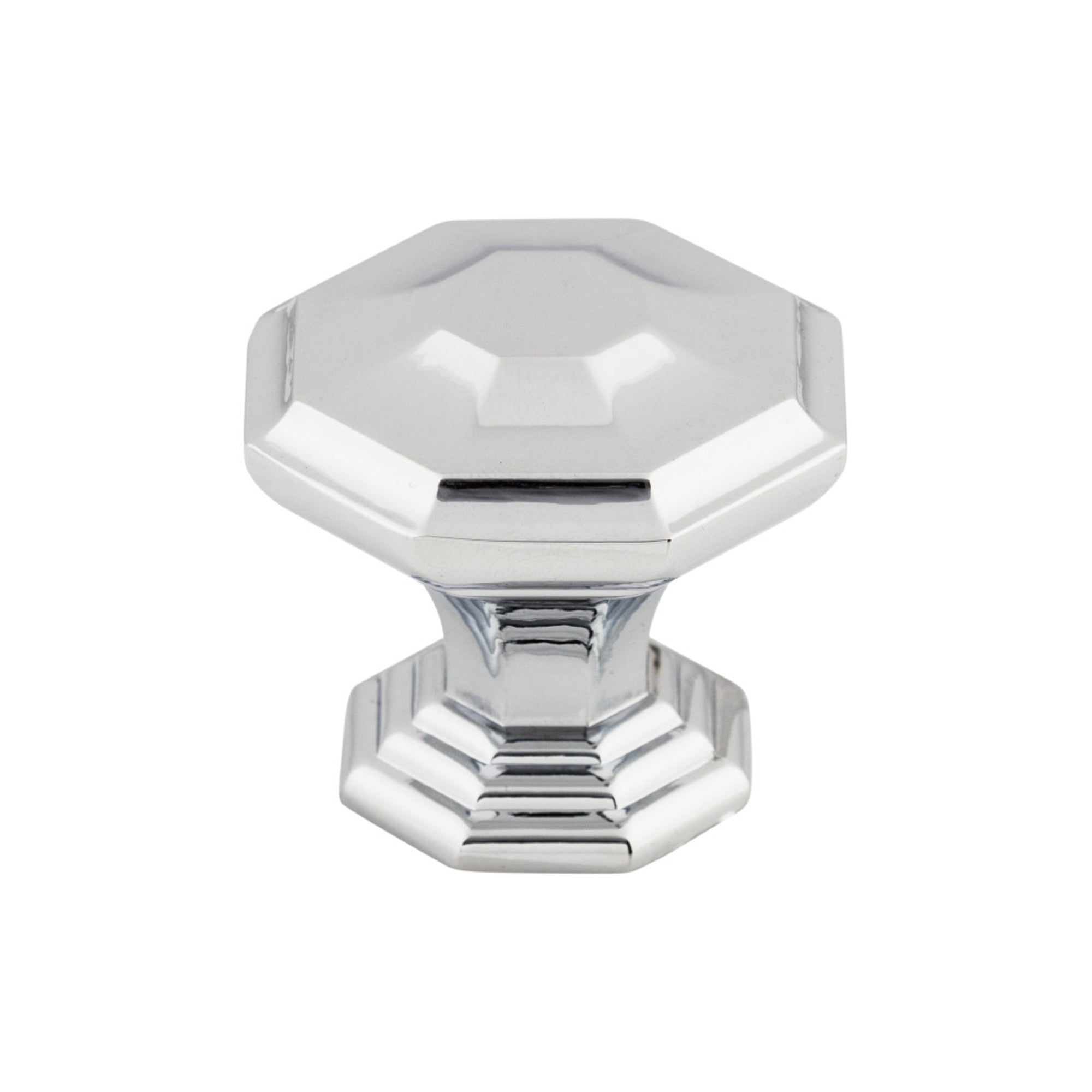 Chalet 1 1/2" Diameter Round Knob - Polished Chrome