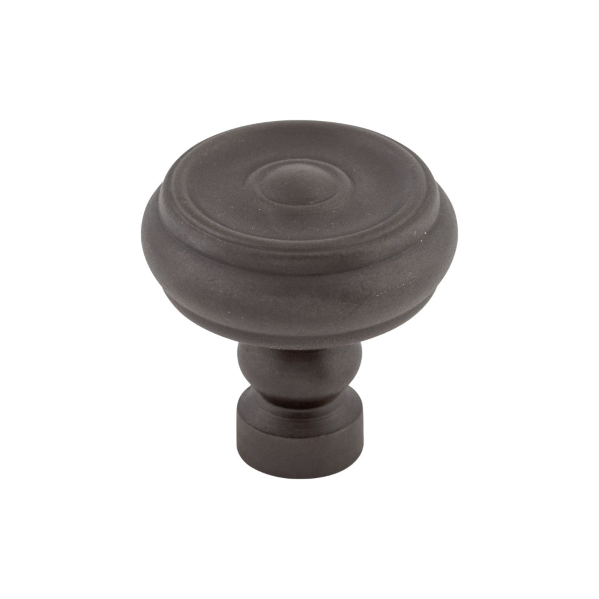 Brixton Button 1 1/4" Diameter Round Knob - Sable