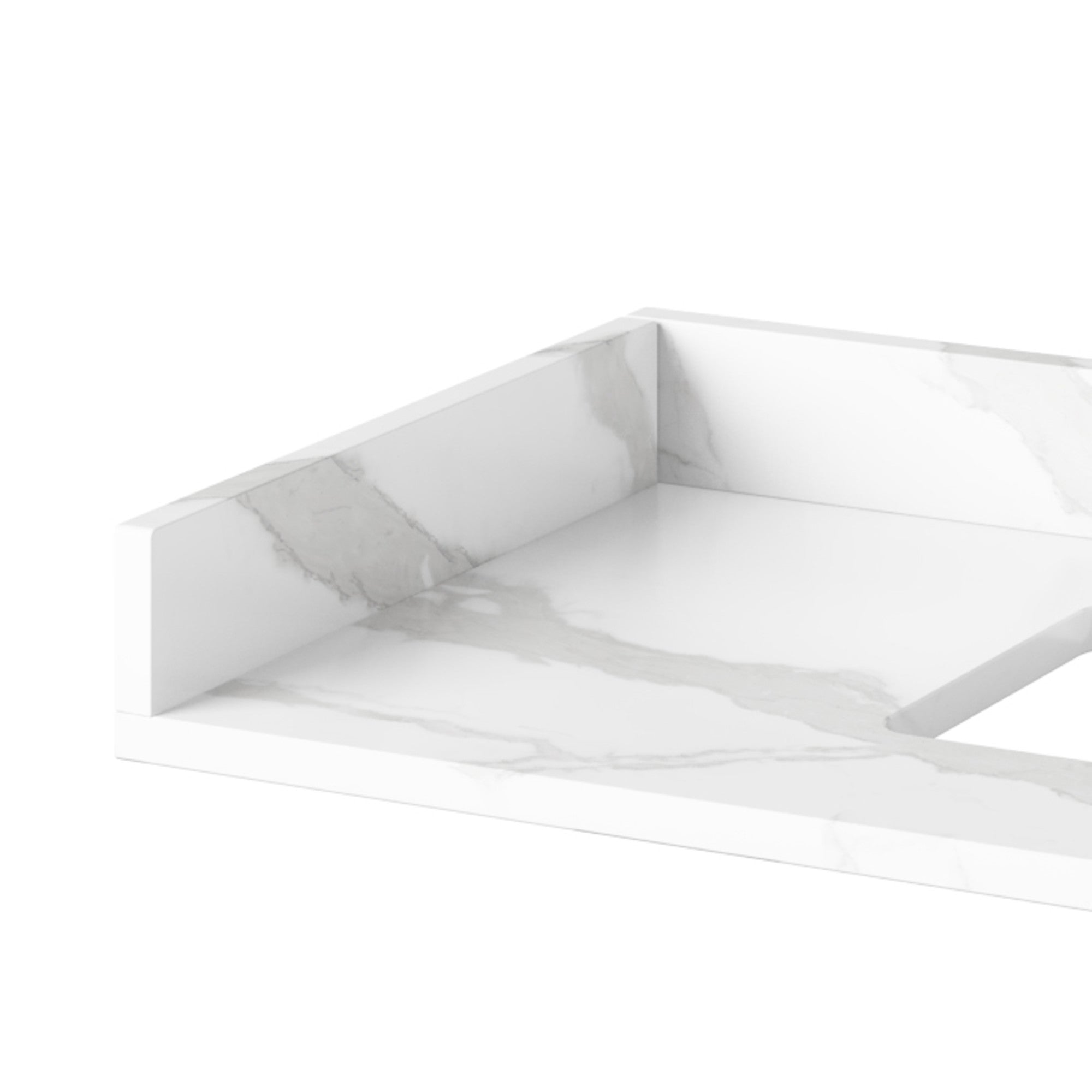 Calacatta Vienna Quartz Sidesplash