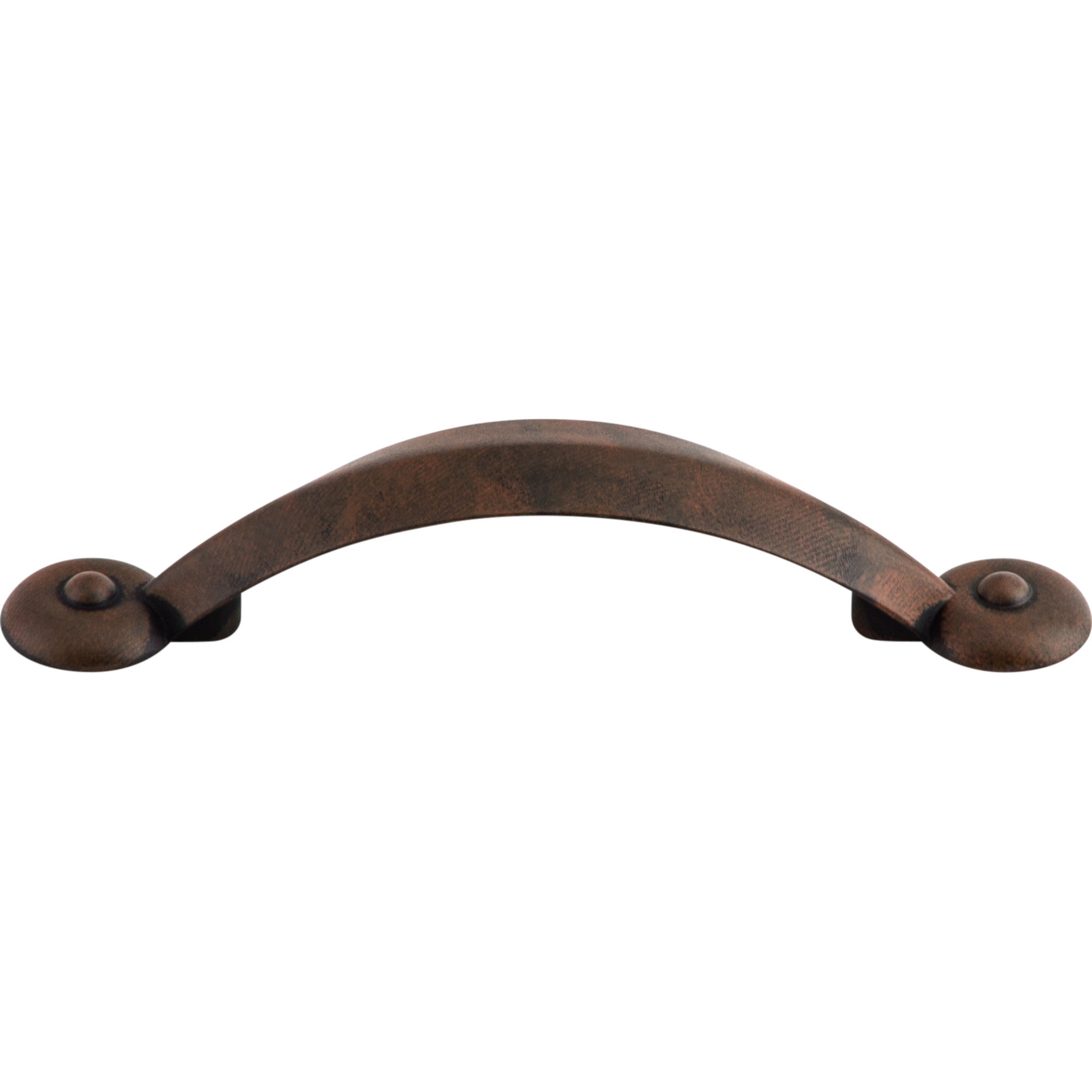 Angle 3" Center to Center Bar Pull - Patina Rouge