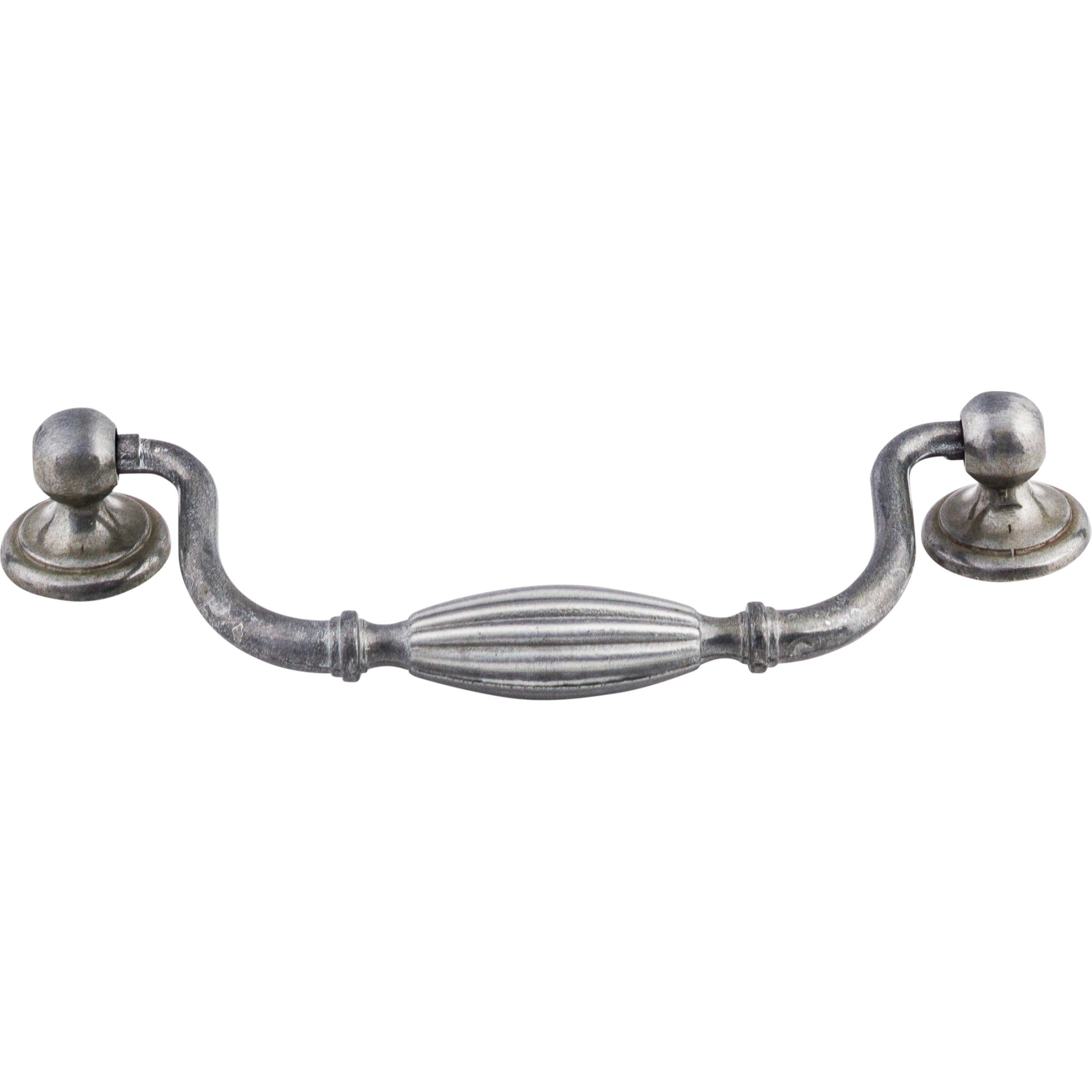 Tuscany 5 1/16" Center to Center Drop Handle - Pewter Light