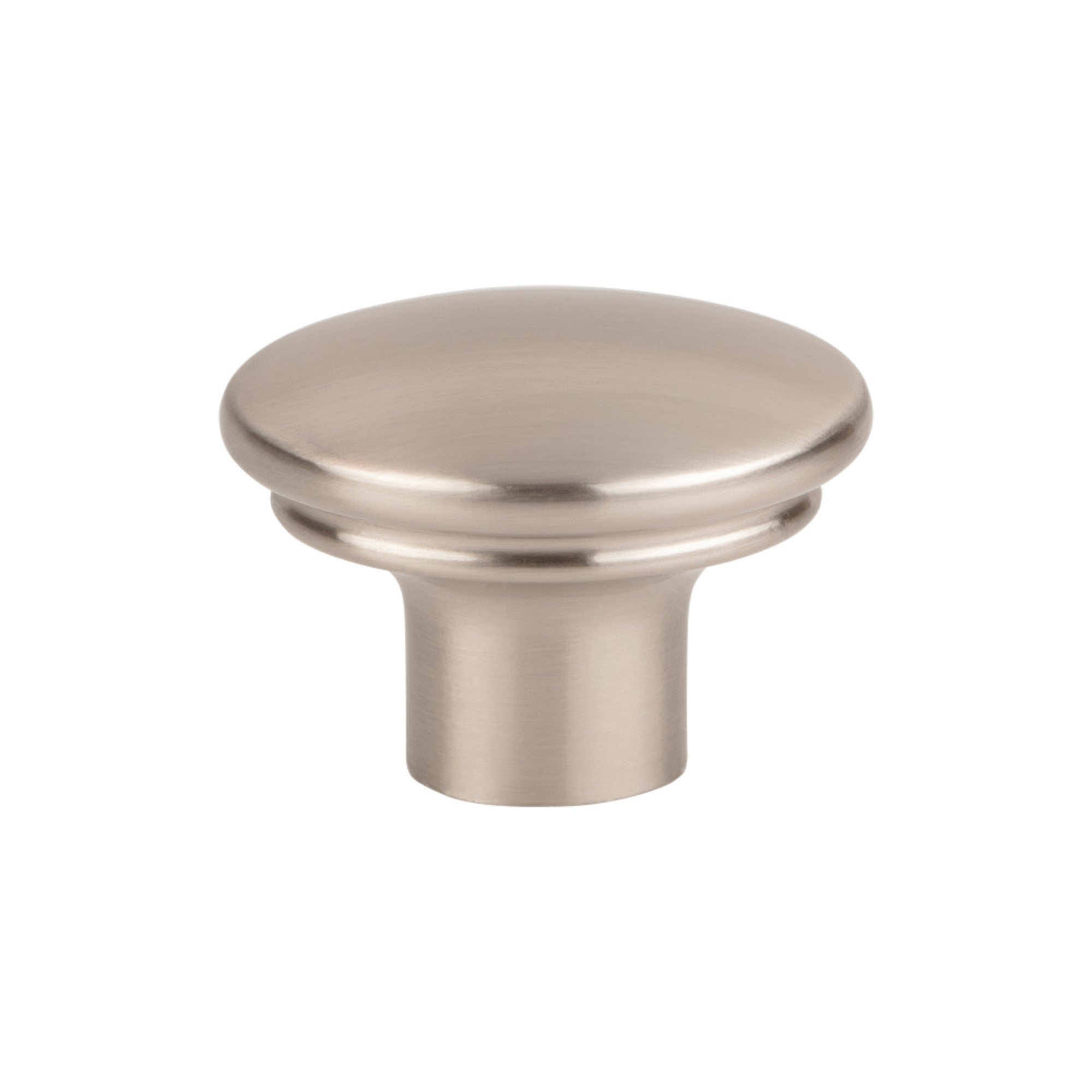 Julian Oval Knob - Brushed Satin Nickel