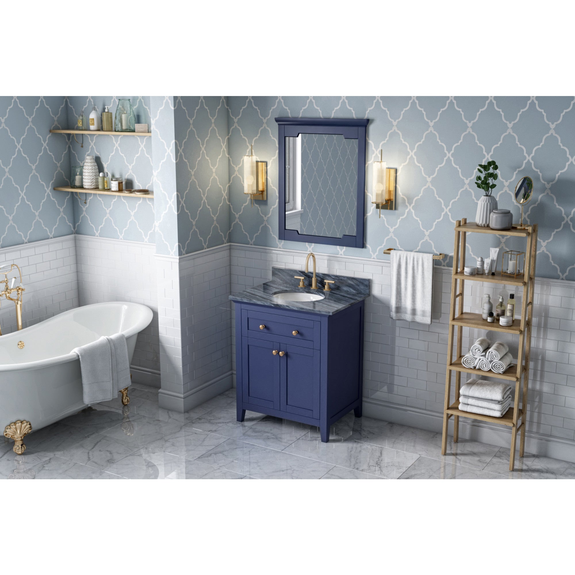 30" Chatham Vanity – Hale Blue