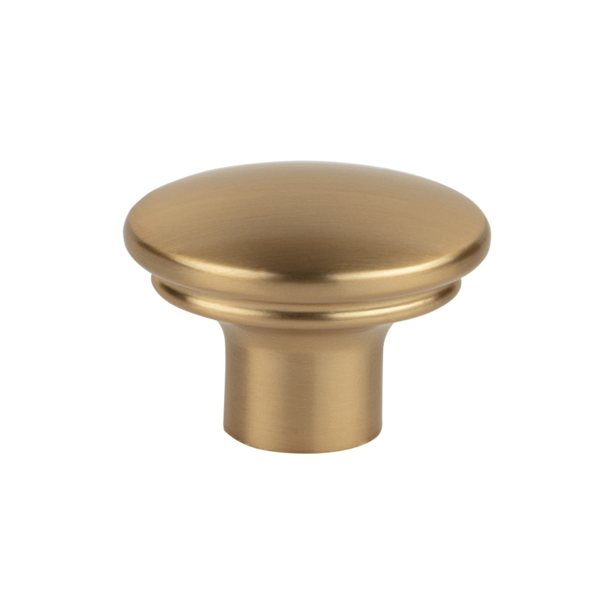 Julian 1 3/8" Length Oval Knob - Honey Bronze
