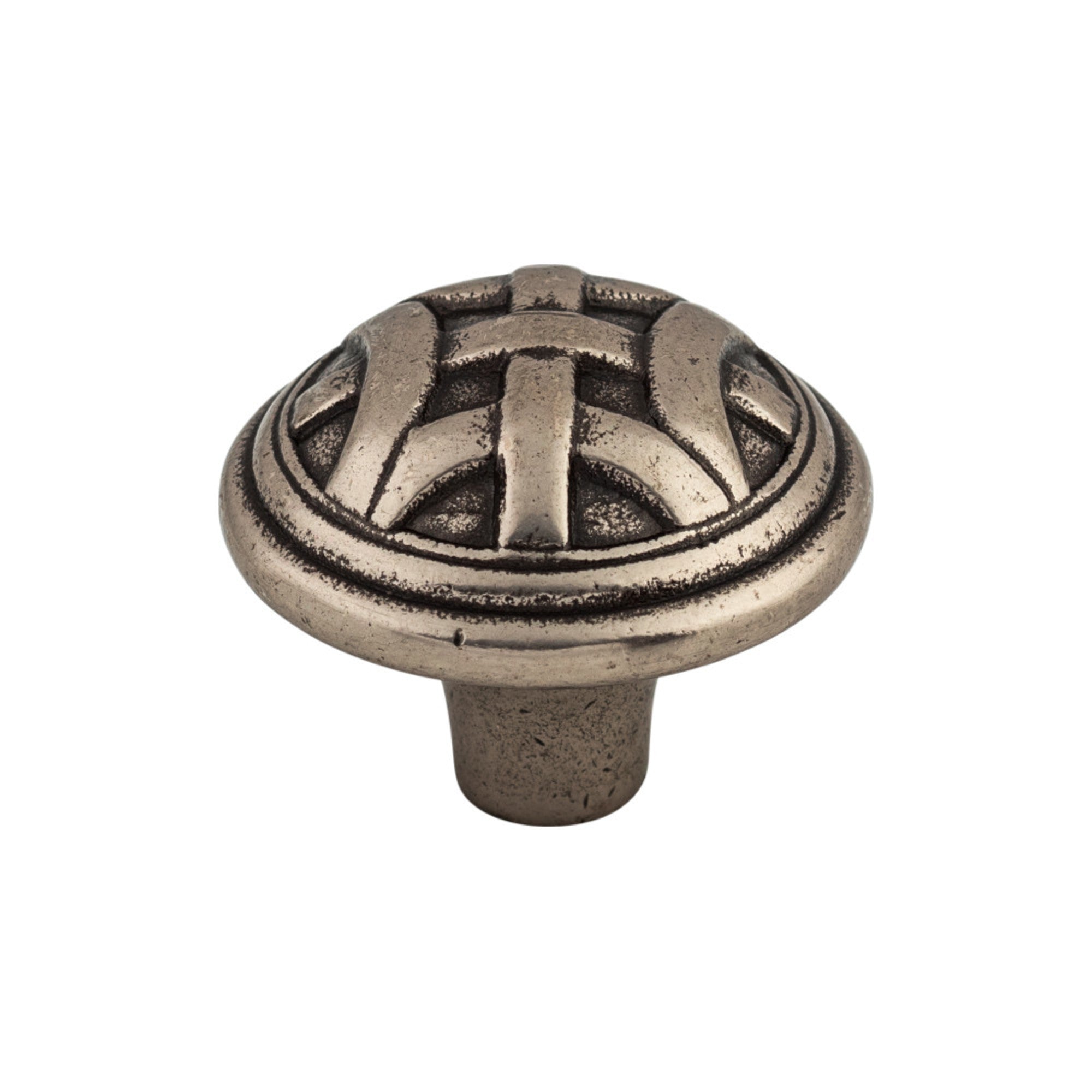 Celtic Round Knob - Pewter Antique