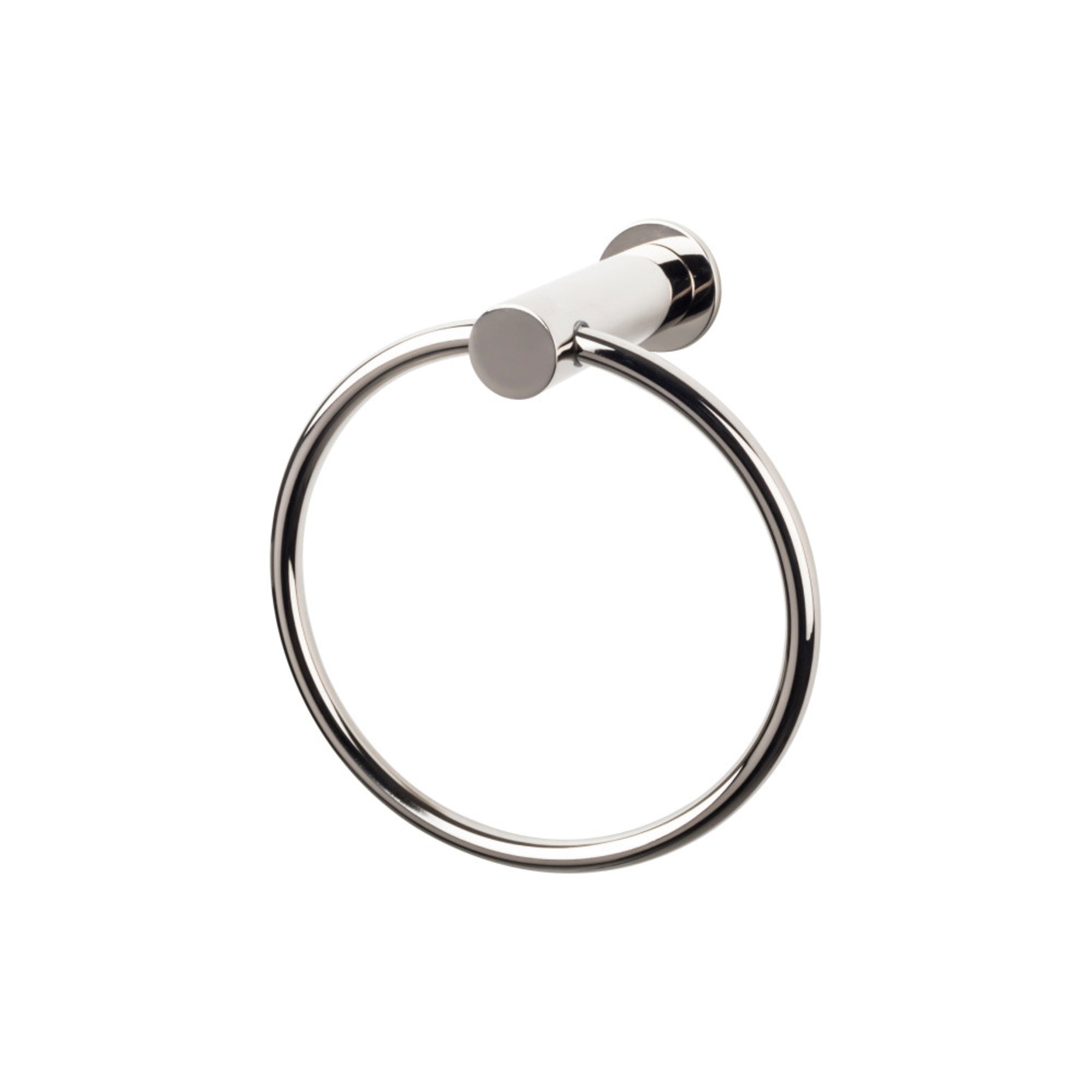 TOP BATH (R) Hopewell Bath Towel Ring - Polished Nickel