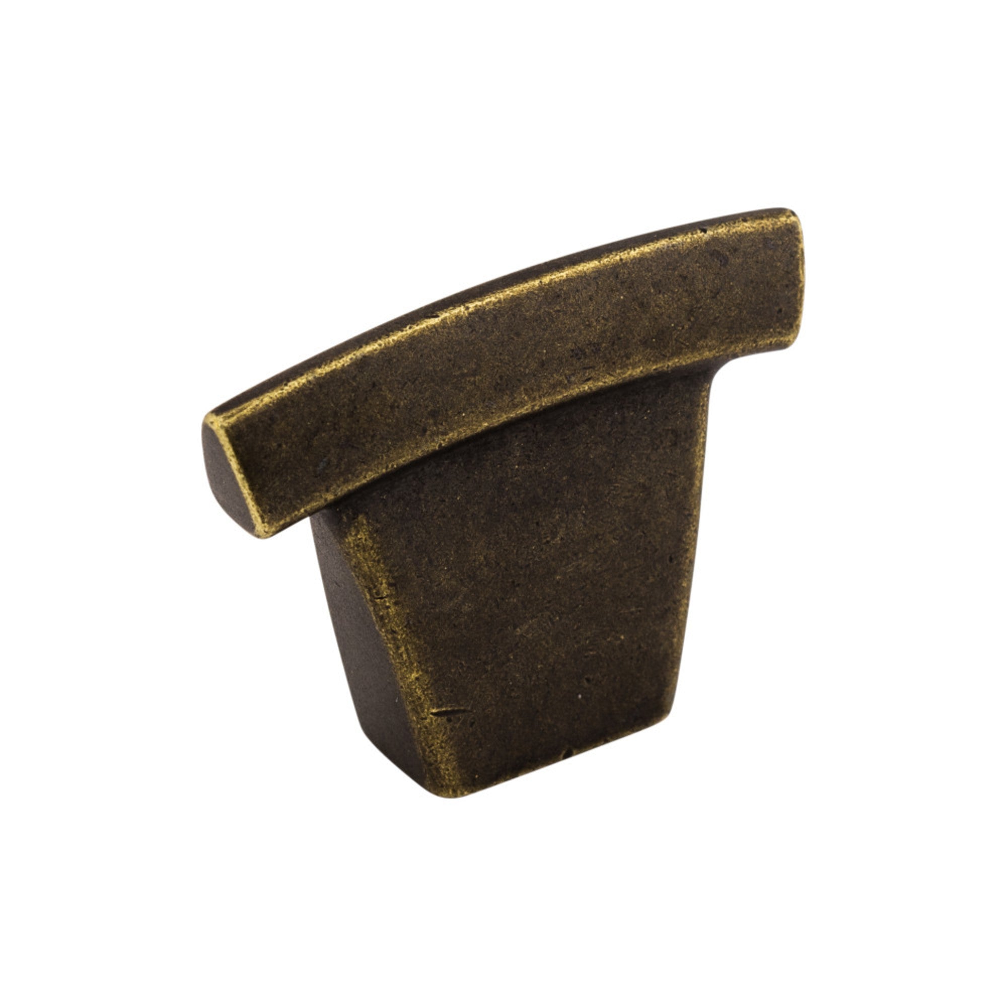 Arched 1 1/2" Length Bar Knob - German Bronze