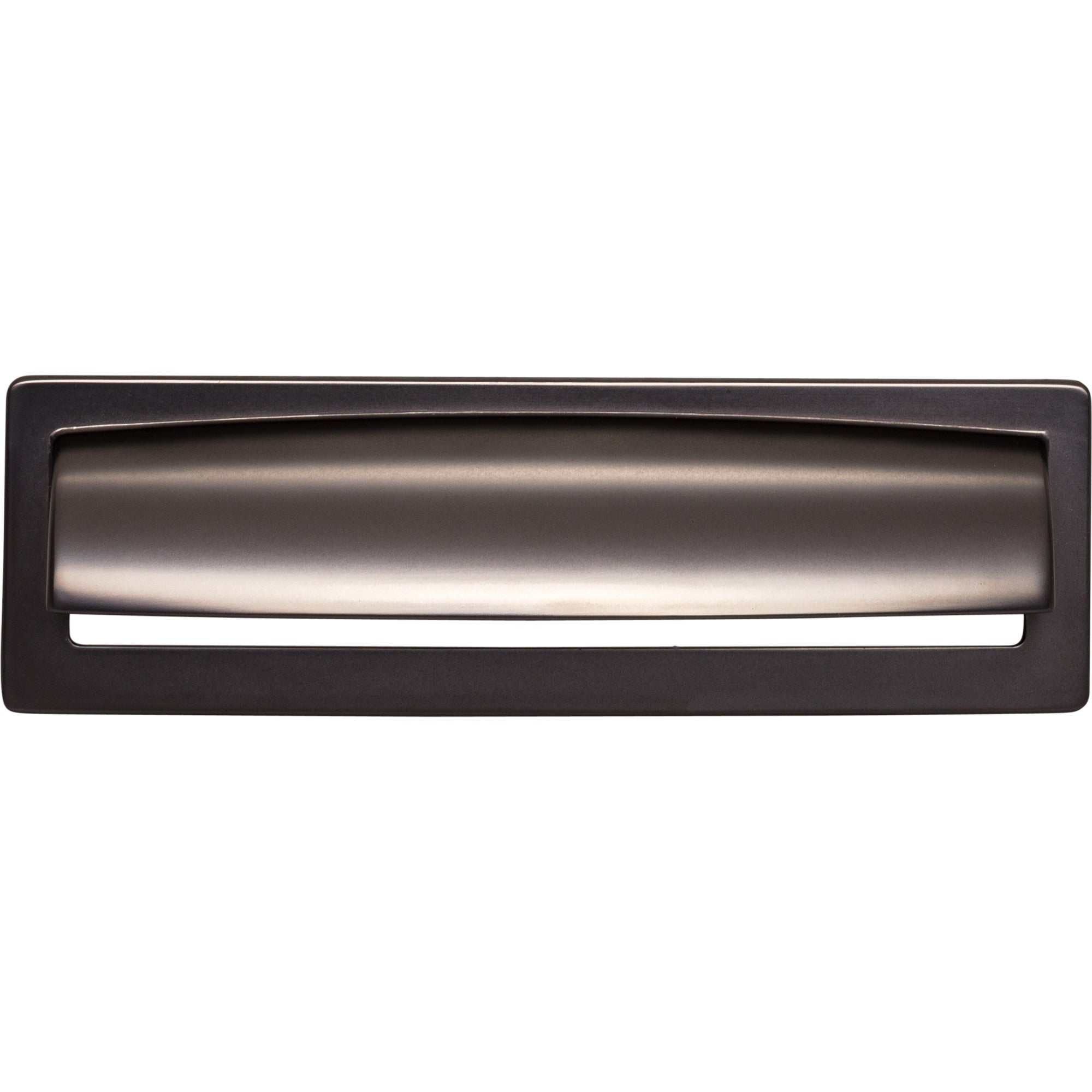 Hollin 5 1/16" Center to Center Cup/Bin Pull - Ash Gray