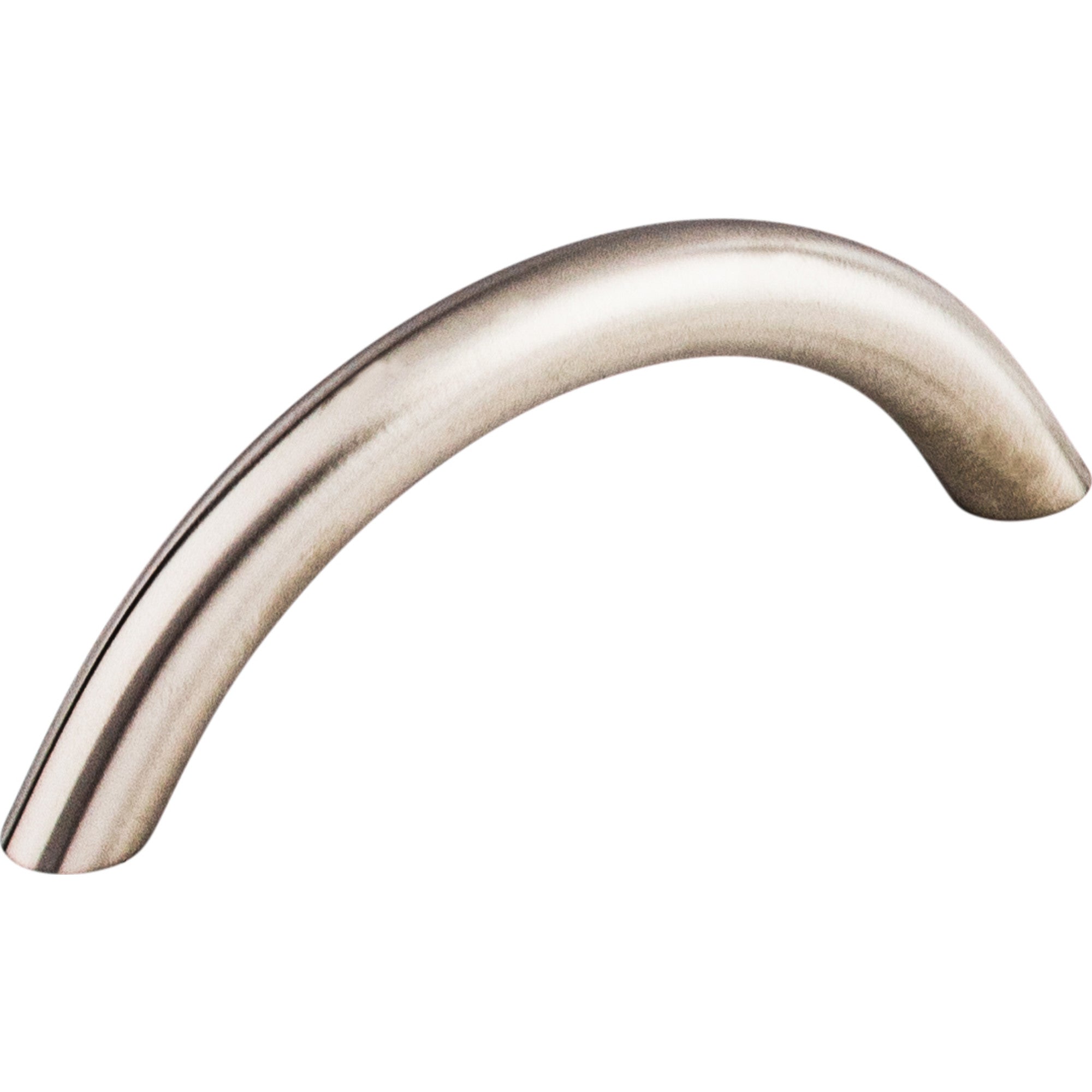 Solid Bowed 3" Center to Center Bar Pull - Stainless Steel