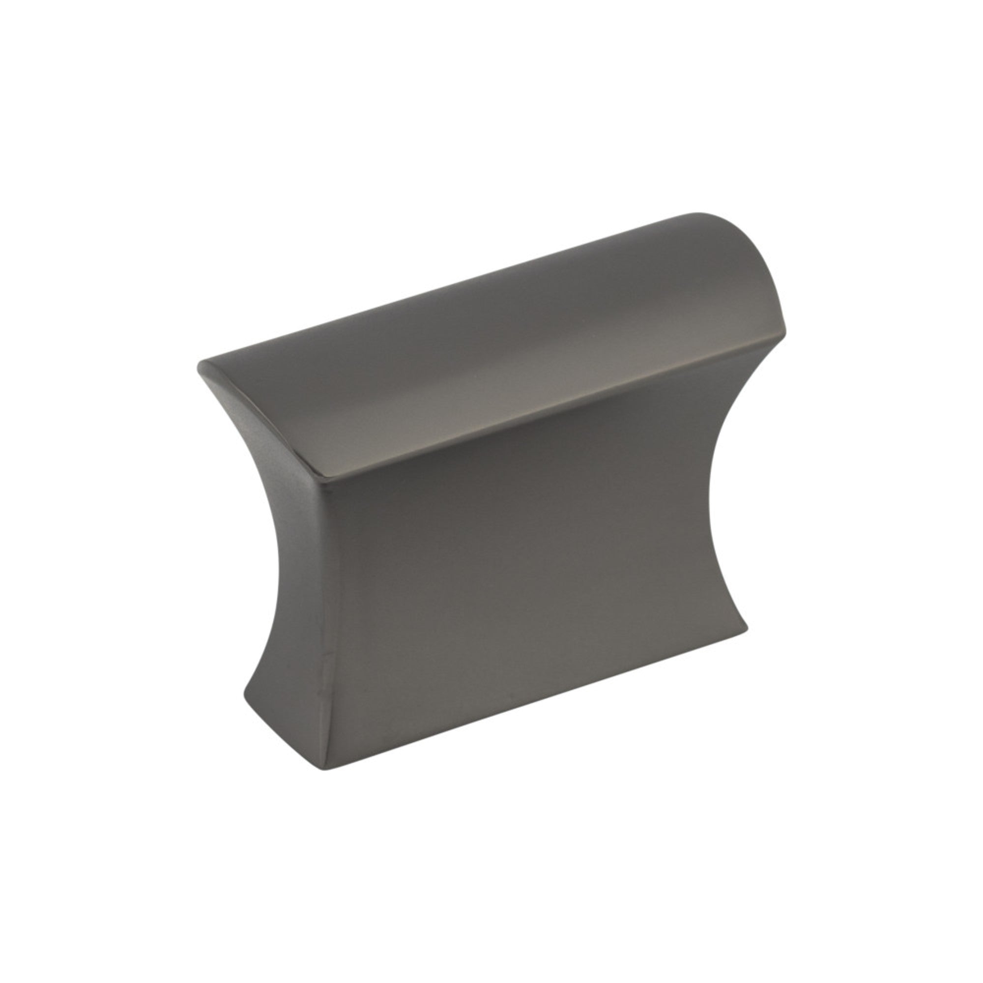 Glacier 1 1/2" Length Rectangle Knob - Ash Gray