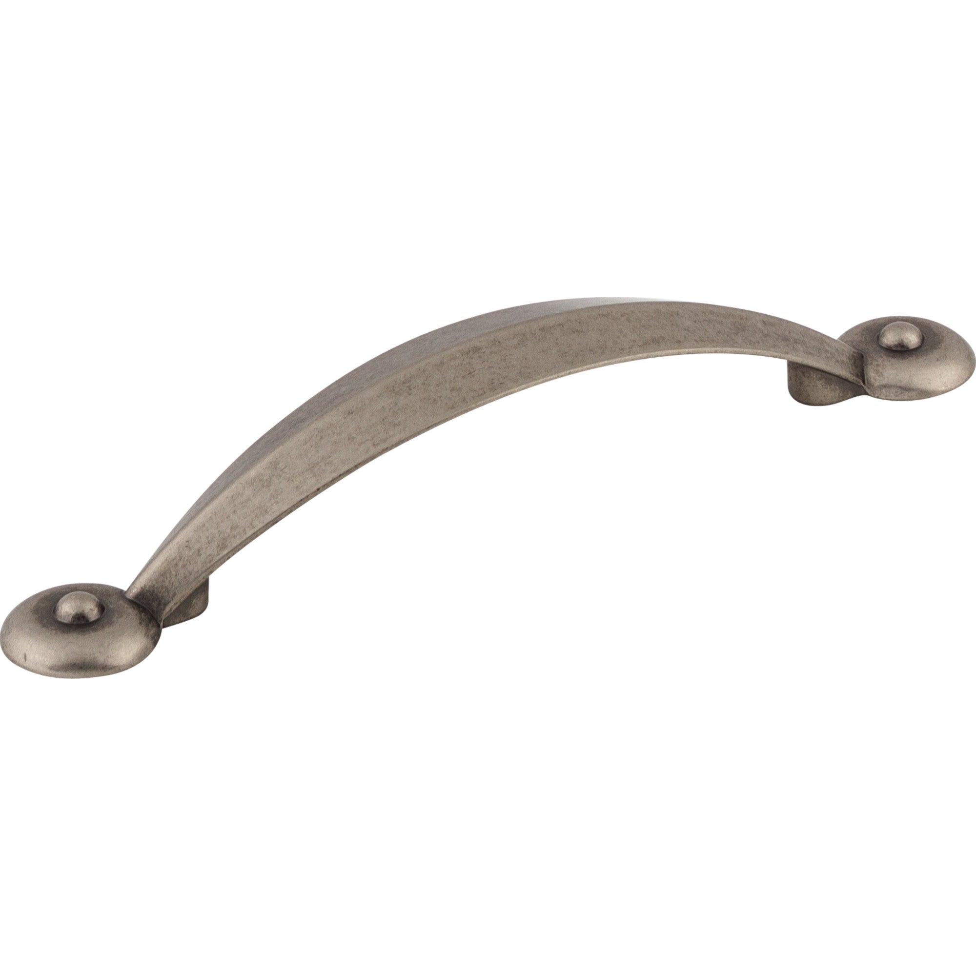 Angle 3 3/4" Center to Center Bar Pull - Pewter Antique