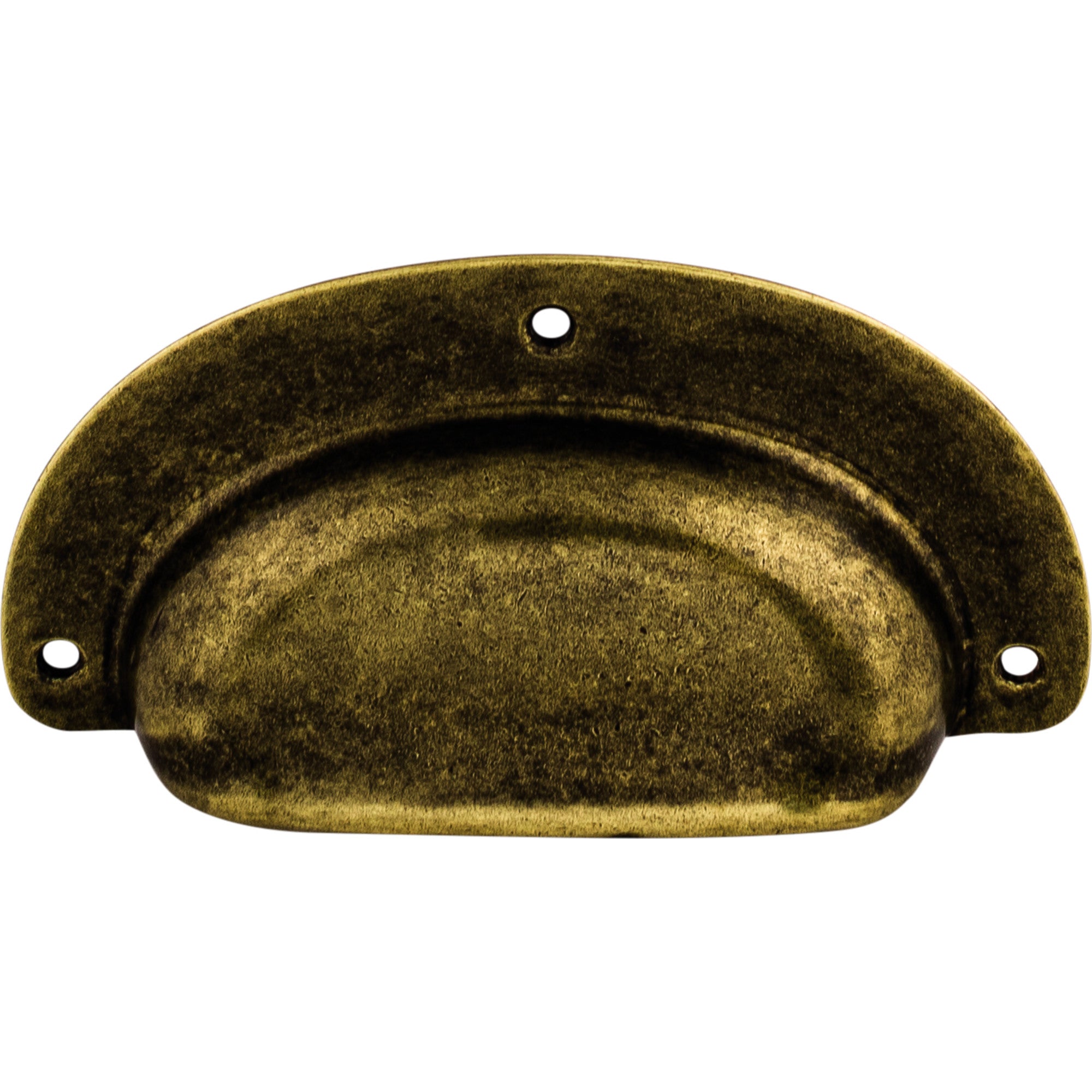 Mayfair 3 hole Center to Center Cup/Bin Pull - German Bronze