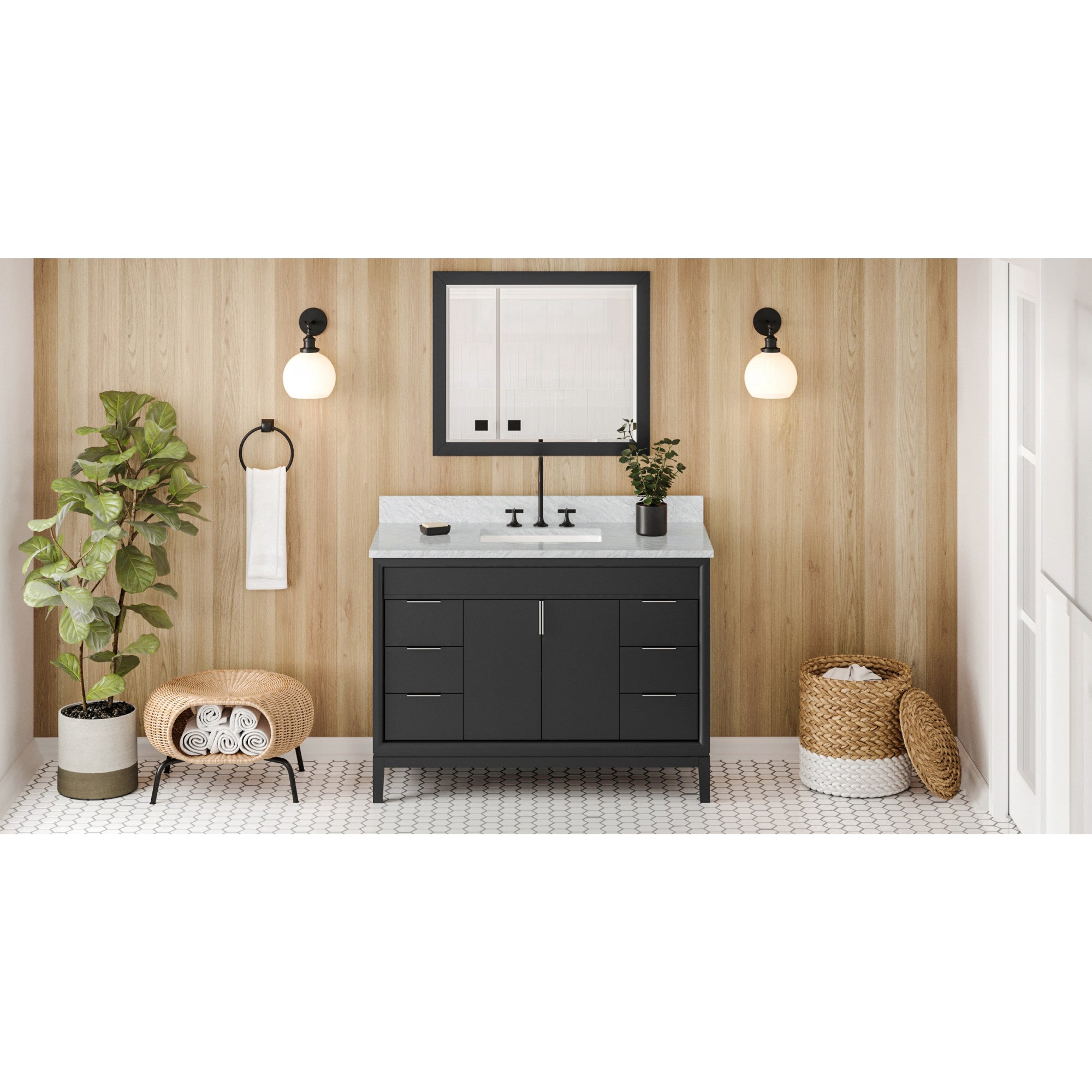 48" Theodora Vanity – Black