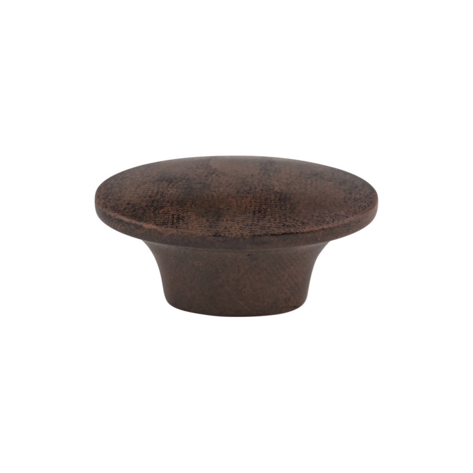 Dakota 1 1/2" Length Oval Knob - Patina Rouge