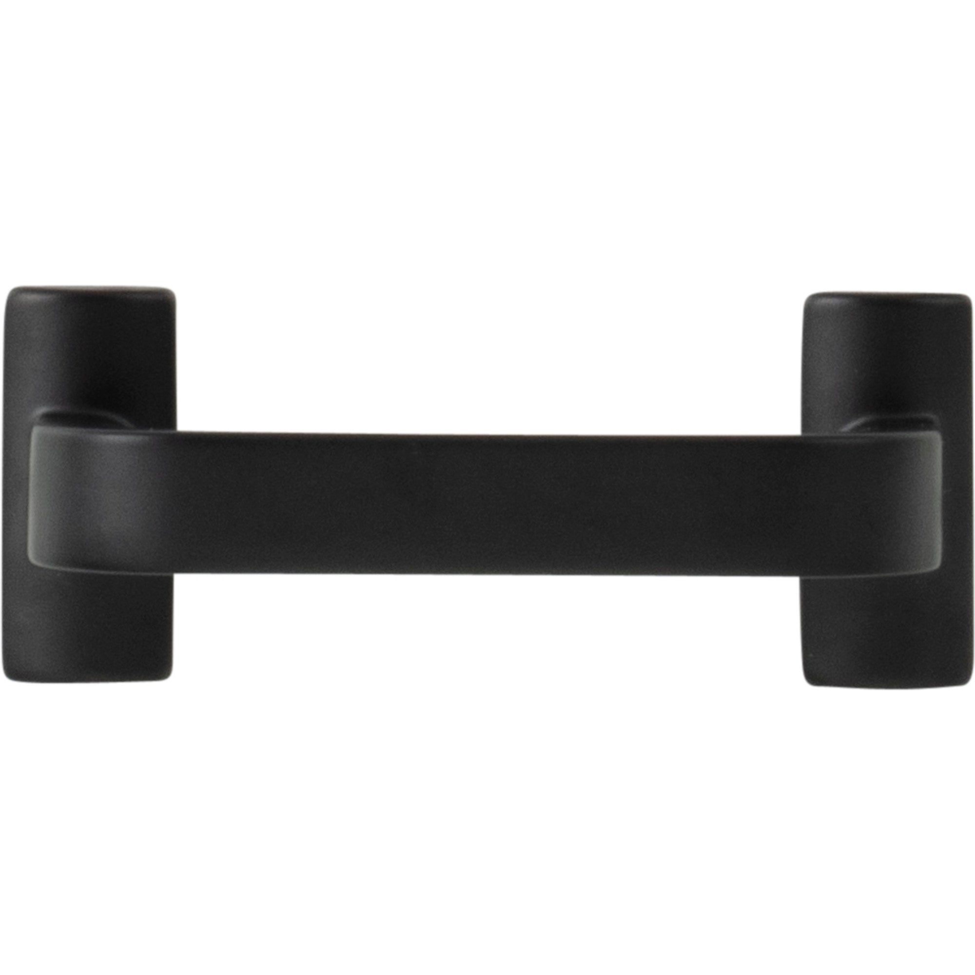 Harrison 2 1/2" Center to Center Bar Pull - Flat Black