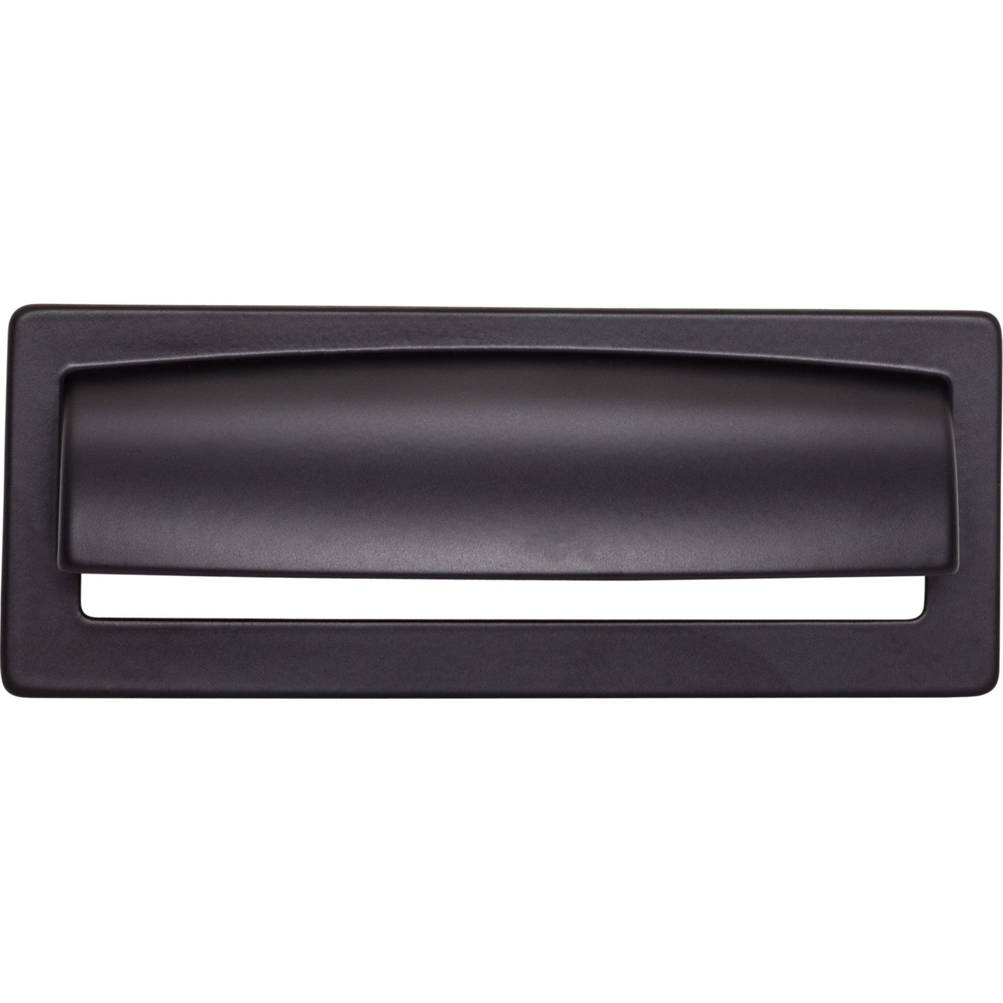 Hollin Cup/Bin Pull - Flat Black