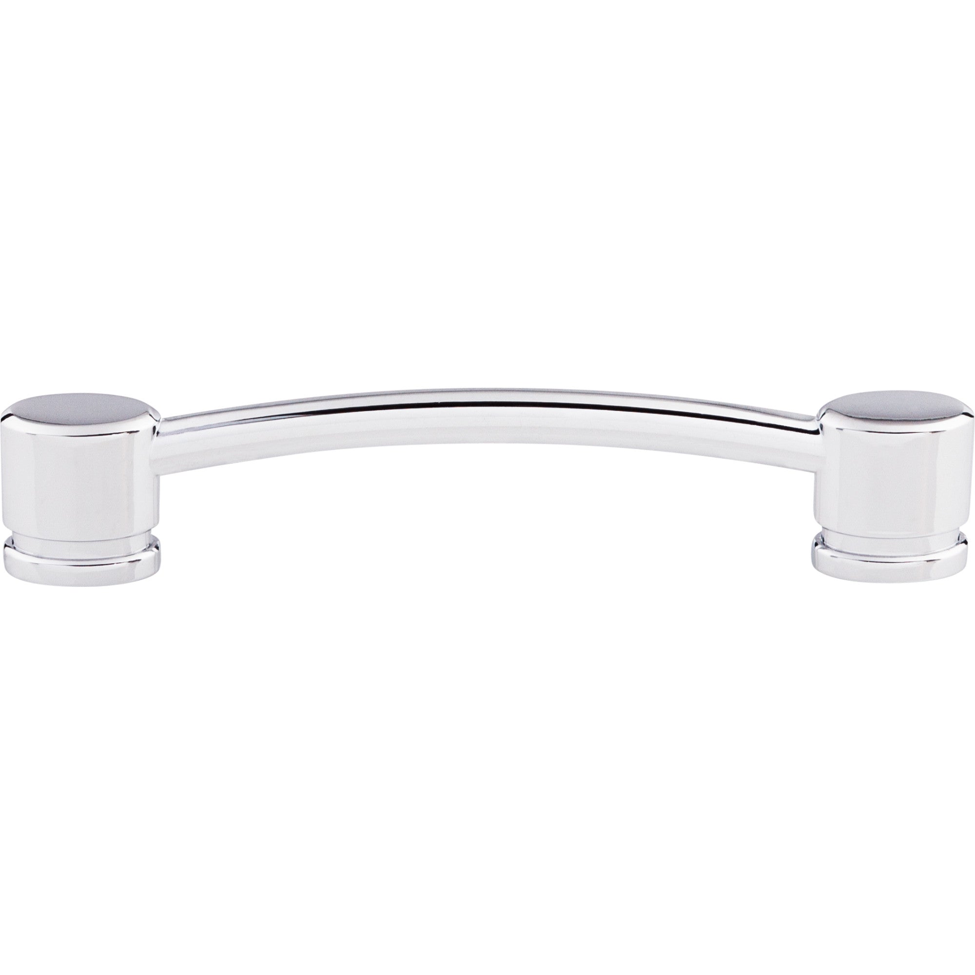 Oval Thin 5" Center to Center Bar Pull - Polished Chrome