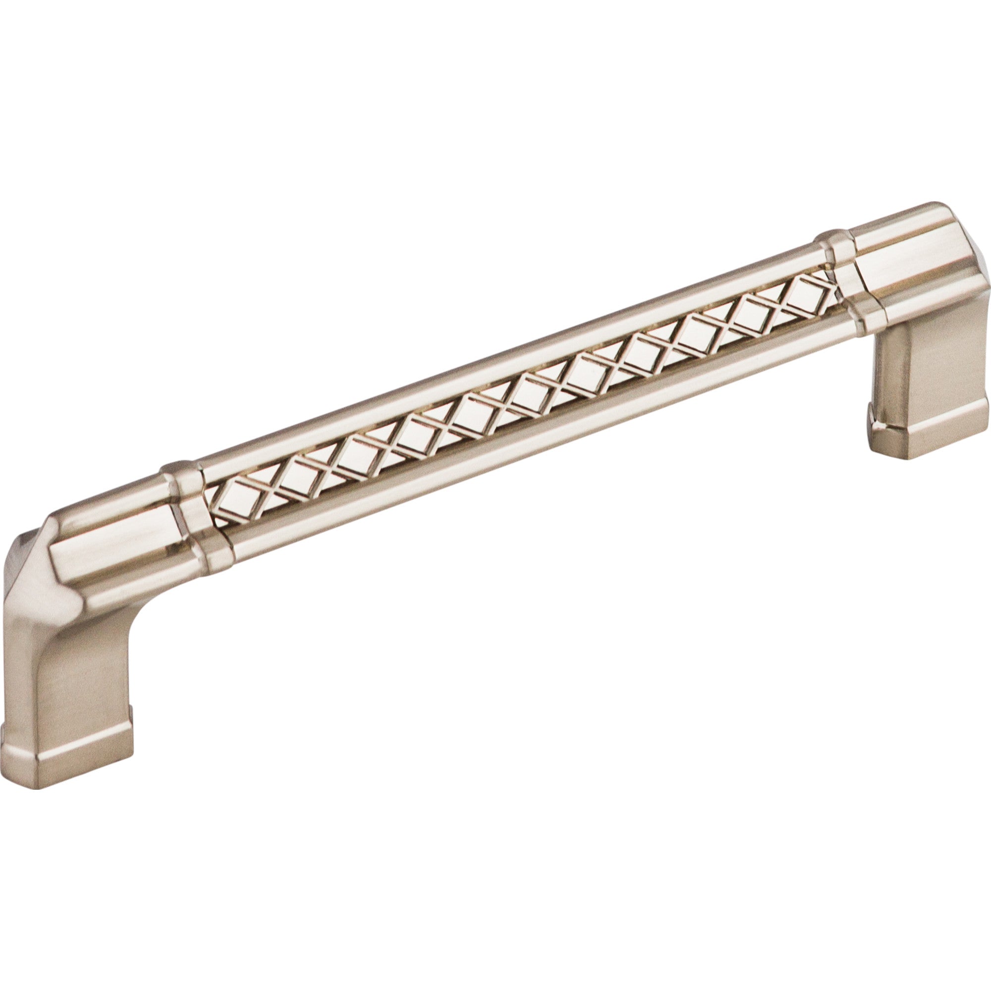 Tower Bridge 5" Center to Center Bar Pull - Brushed Satin Nickel