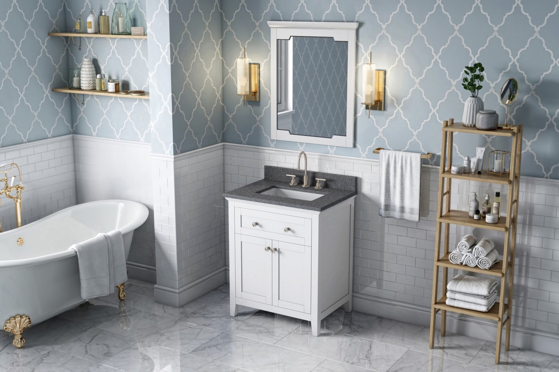 30" Chatham Vanity – White