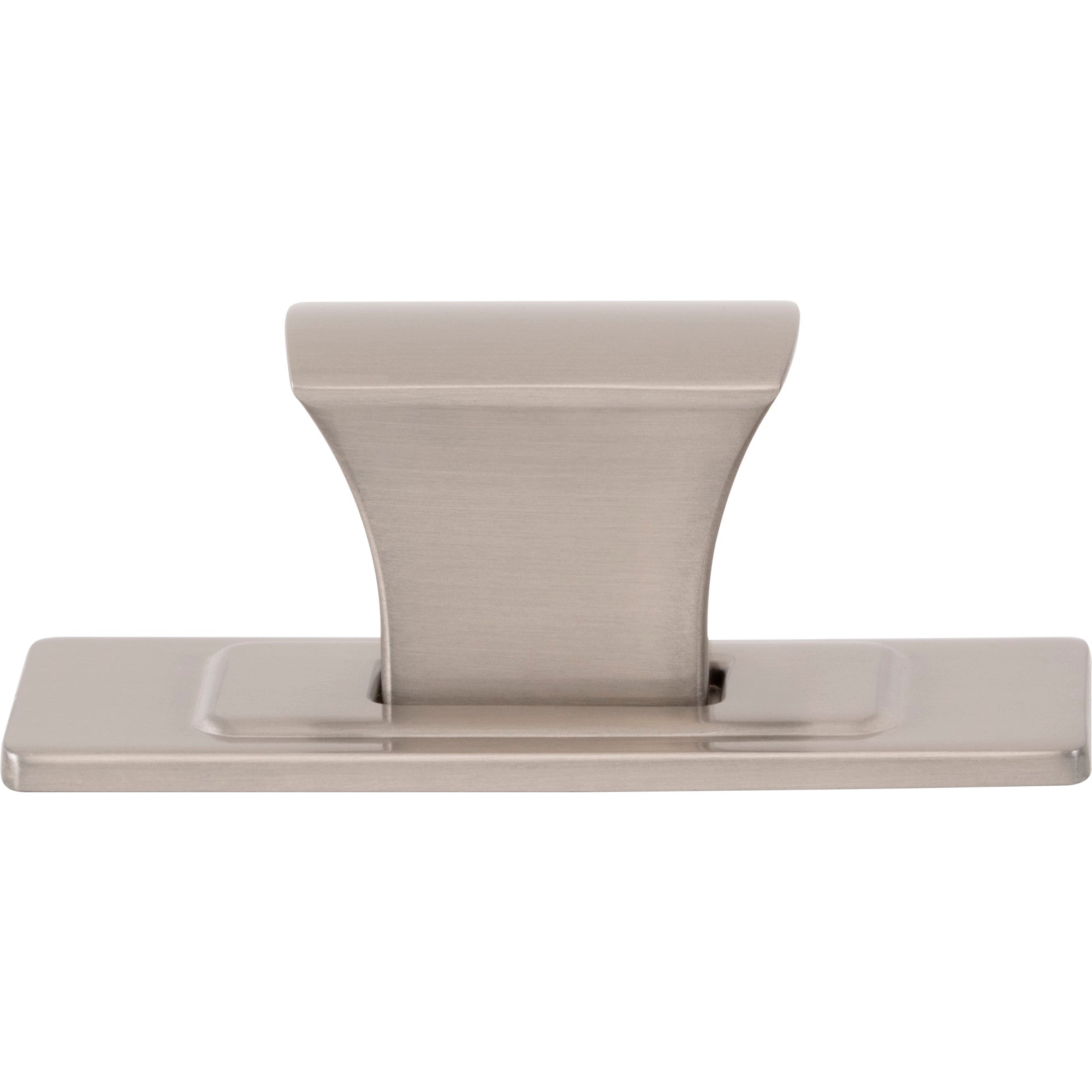 Zander Rectangle Knob - Brushed Nickel