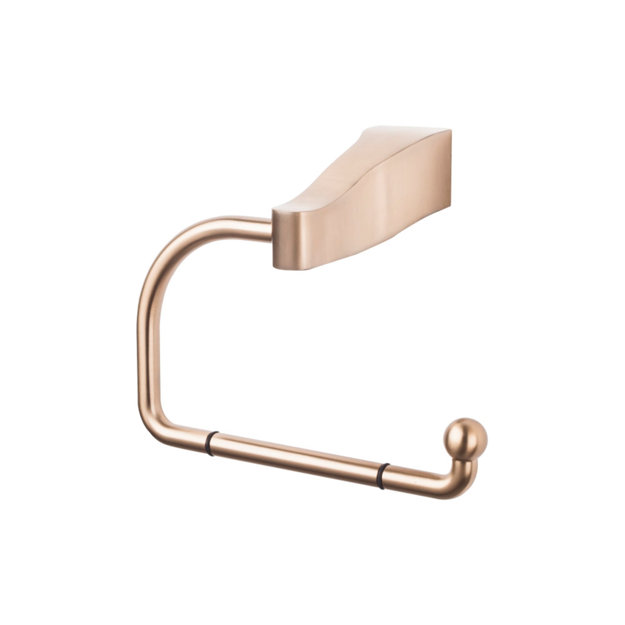 Aqua Wall Mounted Toilet Paper Holder - Brushed Bronze