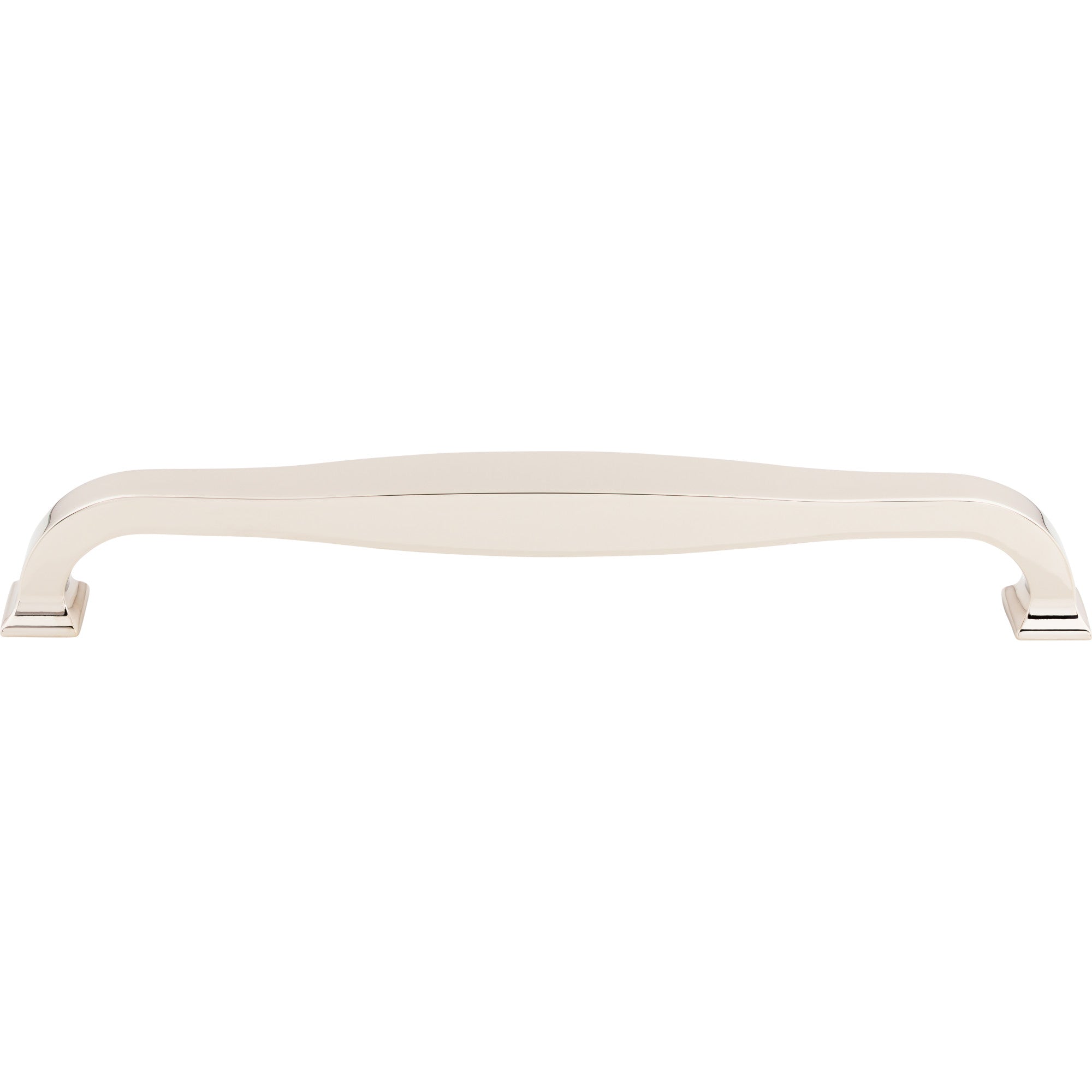 Contour 12" Center to Center Appliance Pull - Polished Nickel