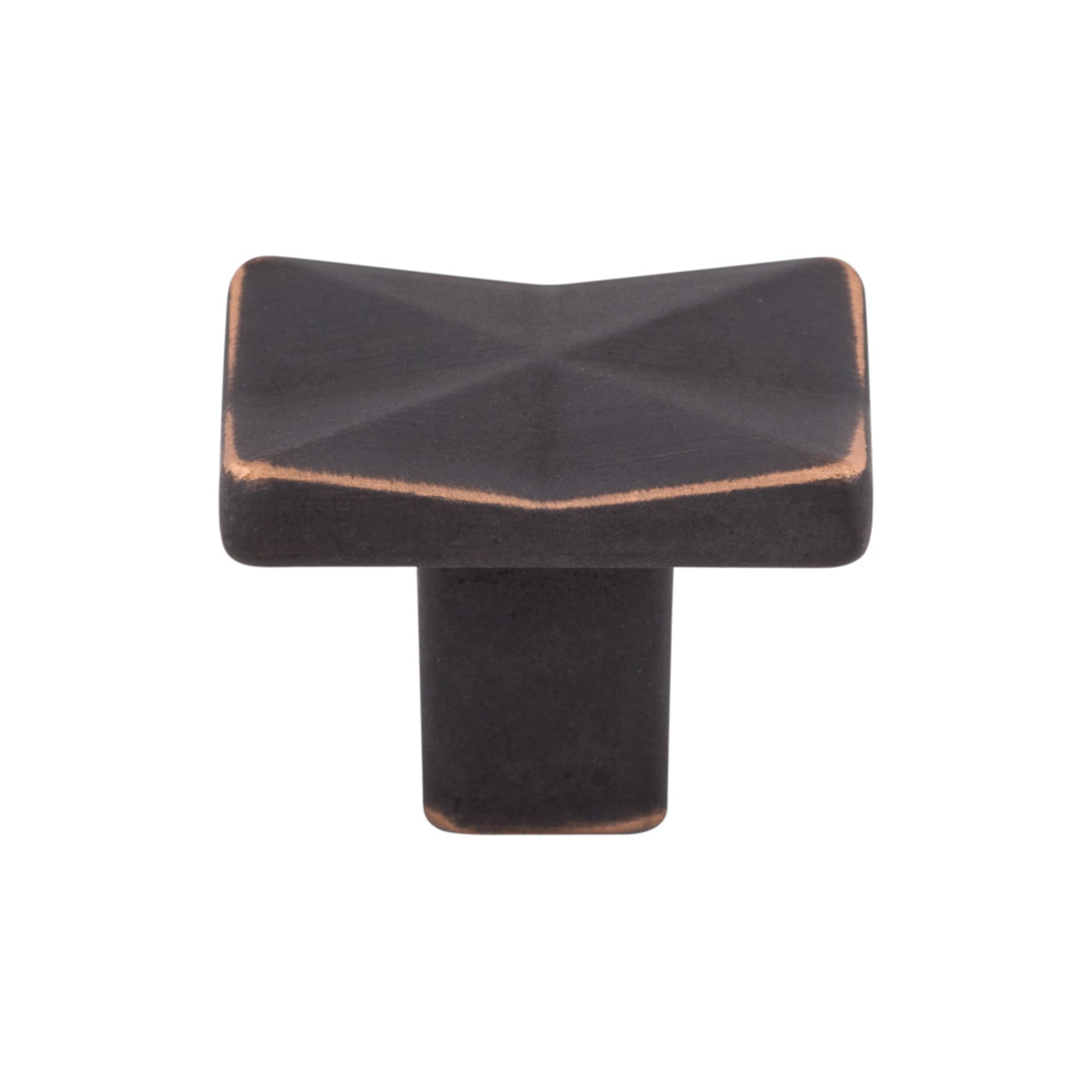 Quilted 1 1/4" Length Rectangle Knob - Umbrio