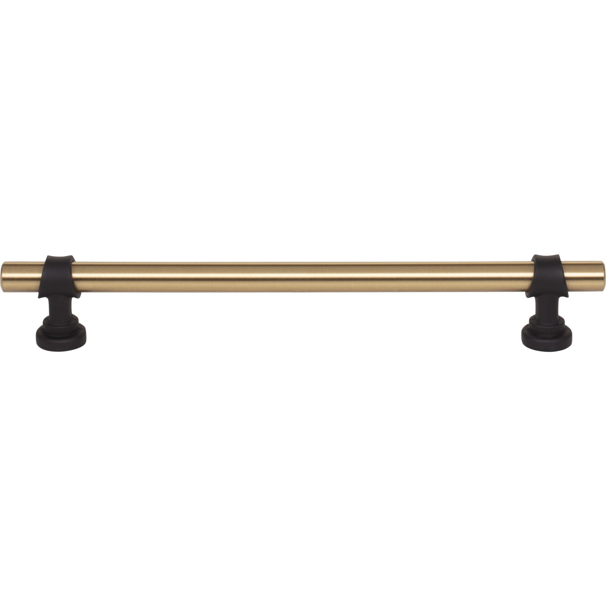 Bit Bar Pull - Honey Bronze and Flat Black