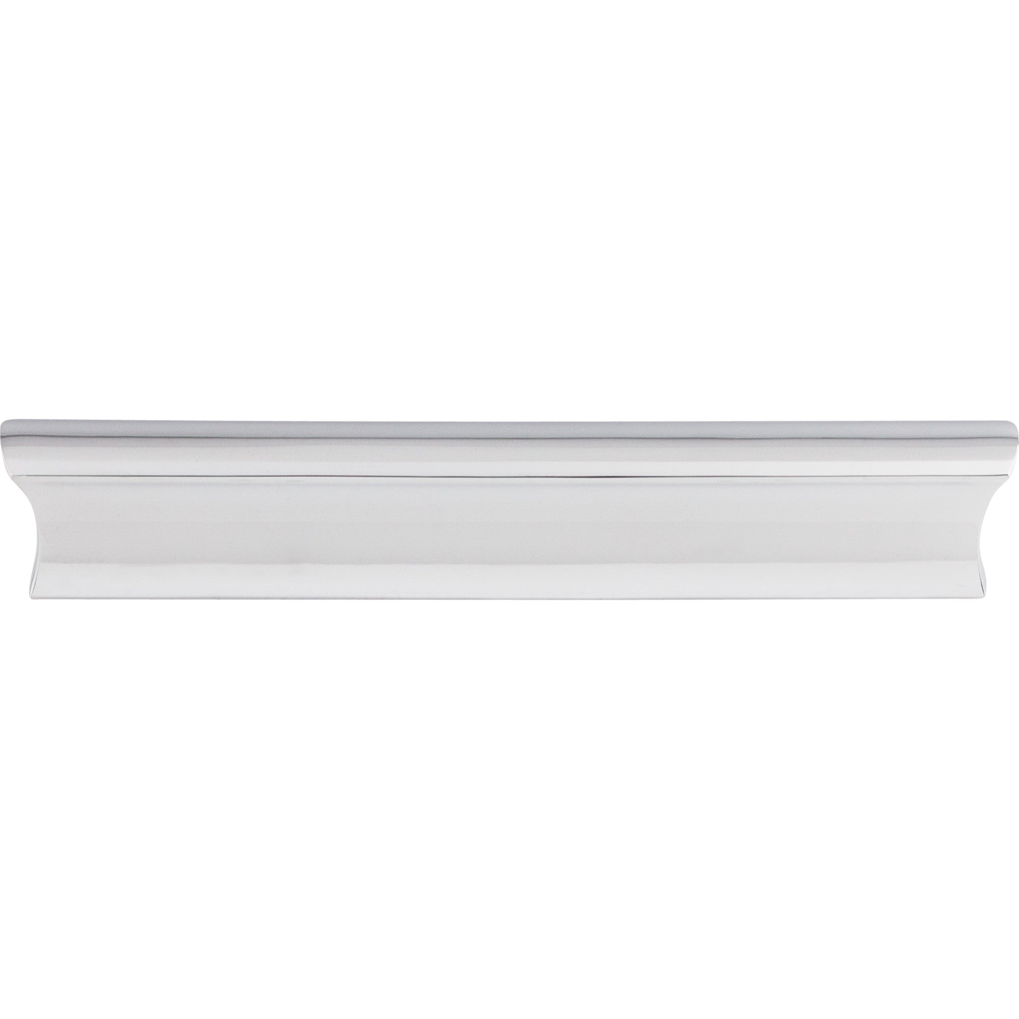 Glacier 5" Center to Center Finger Pull - Polished Chrome