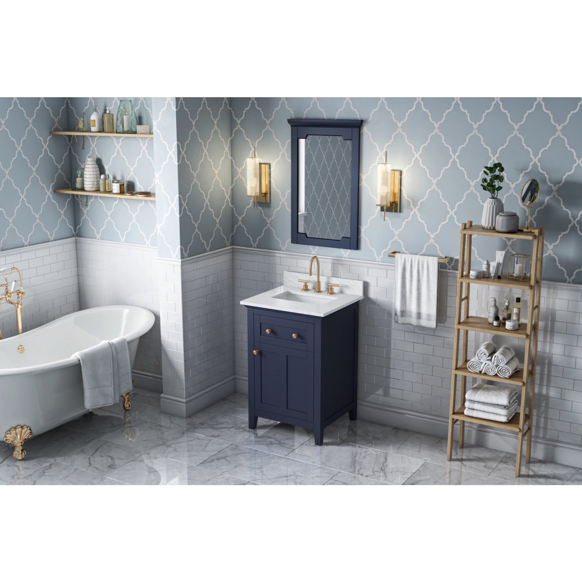 24" Chatham Vanity – Hale Blue
