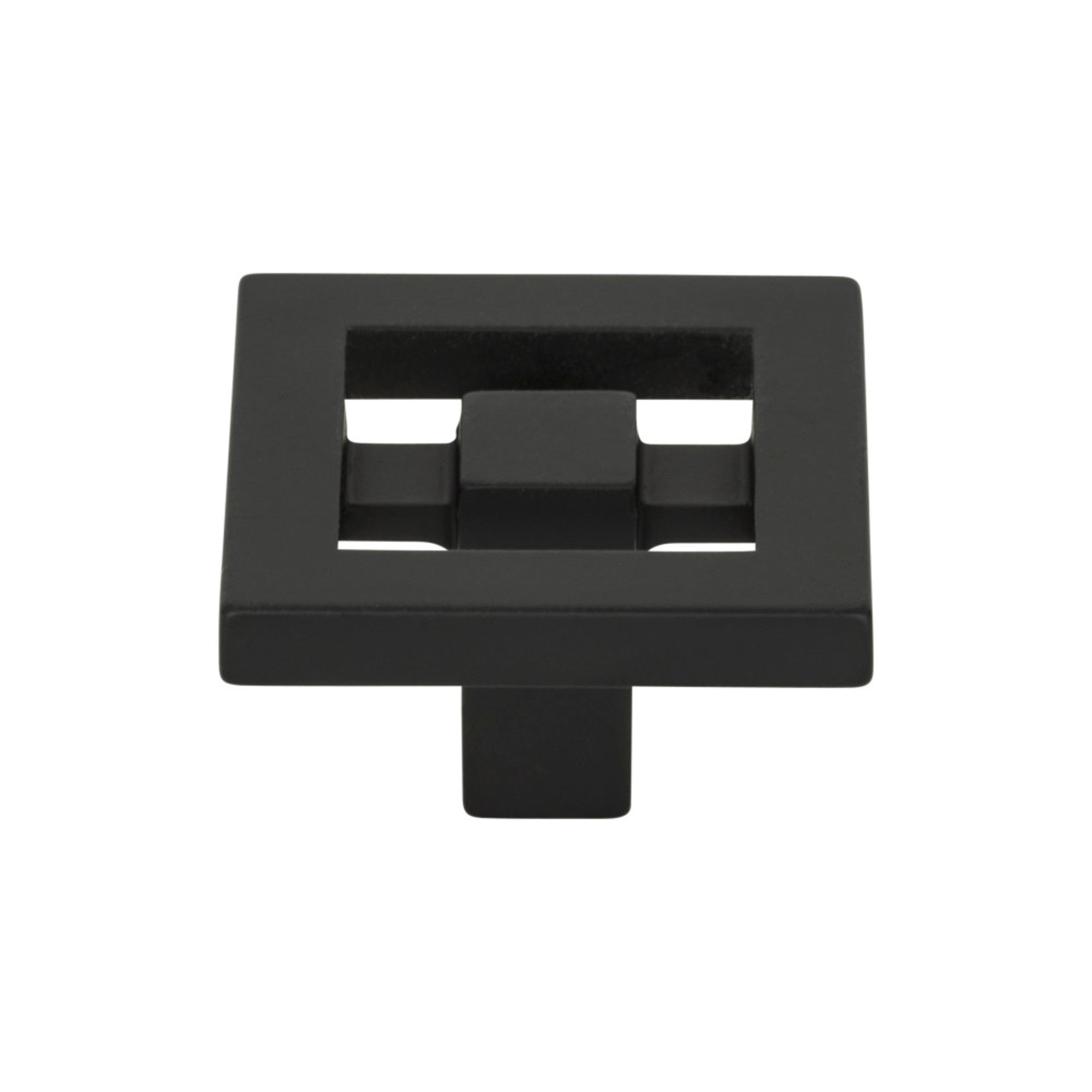 Nobu Square Knob - Matte Black