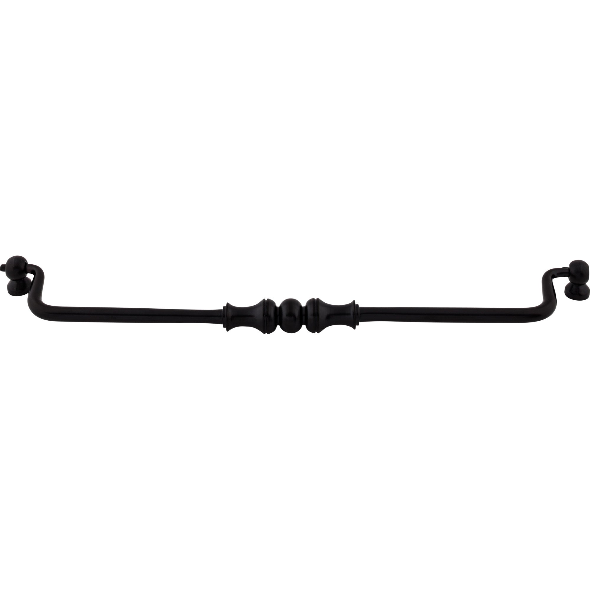 Orne 12" Center to Center Drop Handle - Patina Black