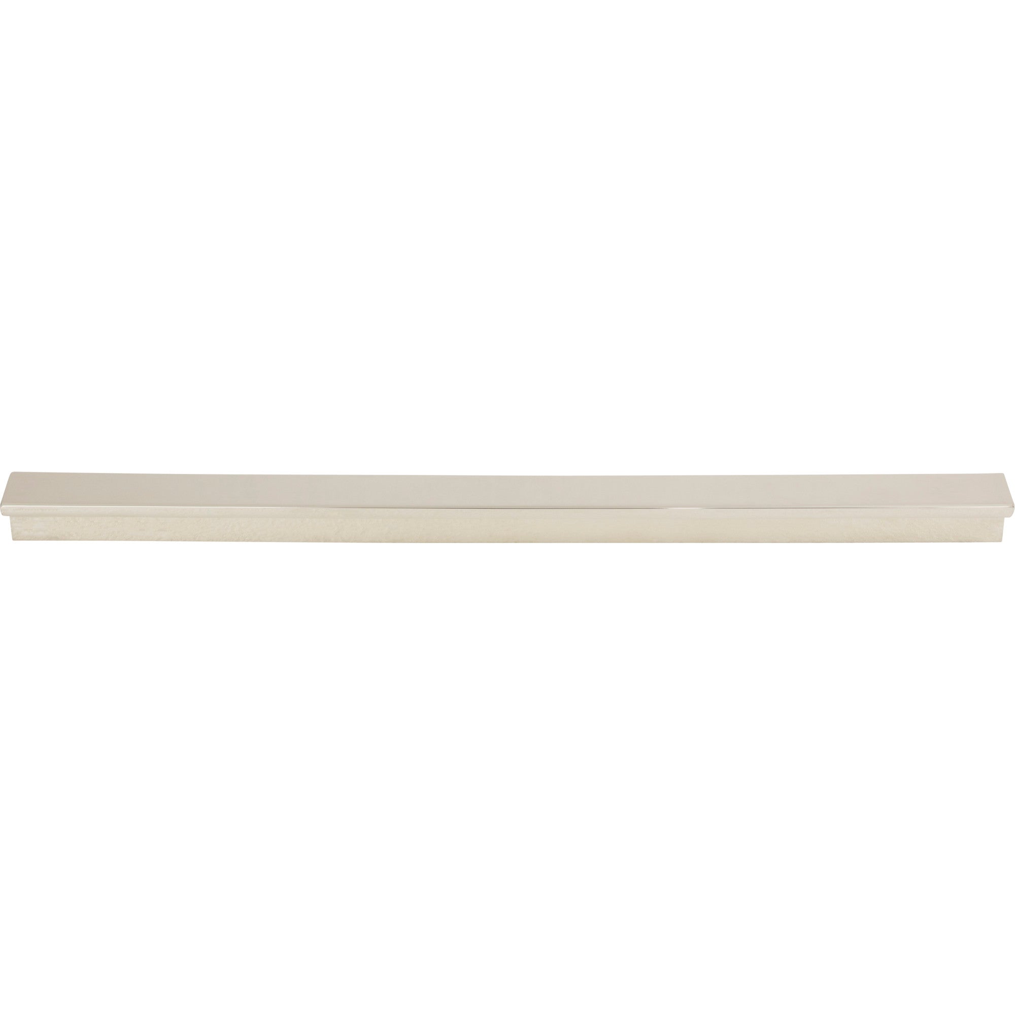 Minetta 12" Center to Center Finger Pull - Polished Nickel