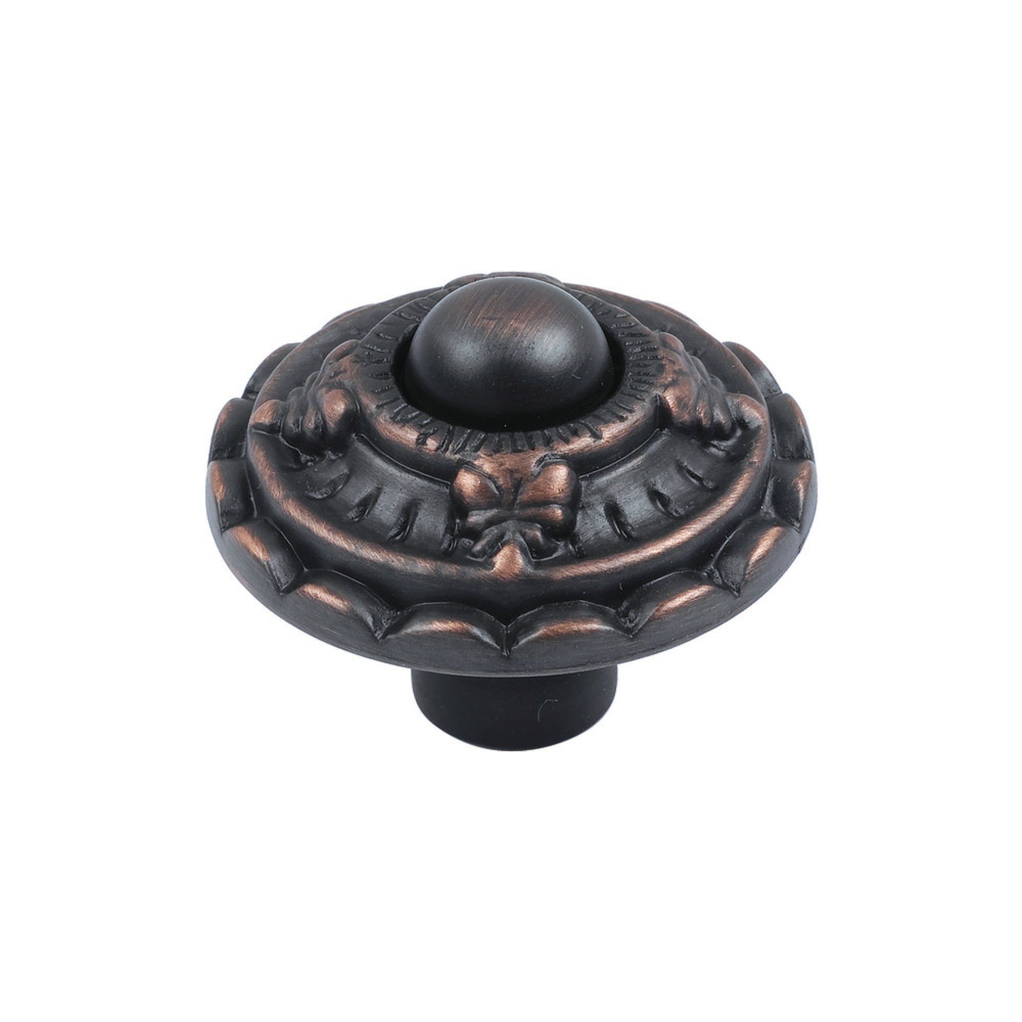 St Michel Round Knob - Venetian Bronze