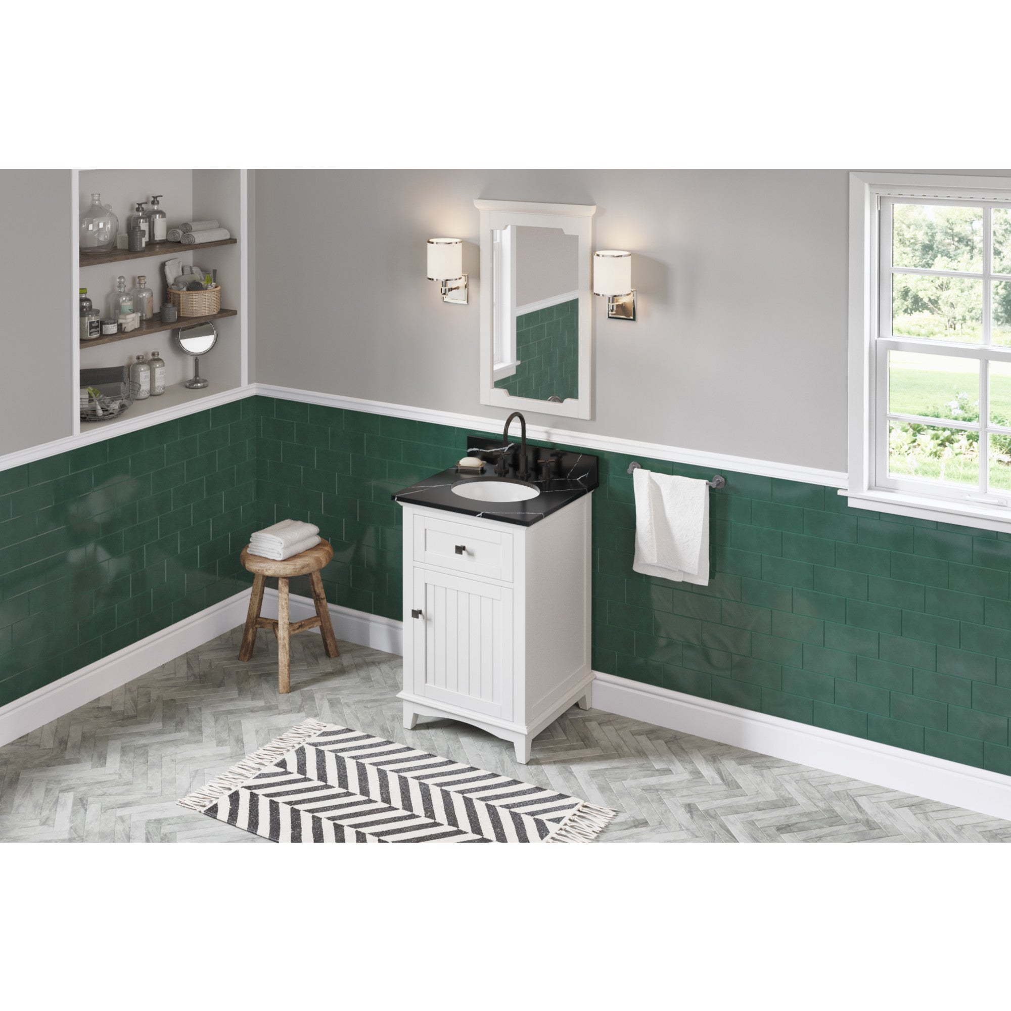 24" Savino Vanity – White