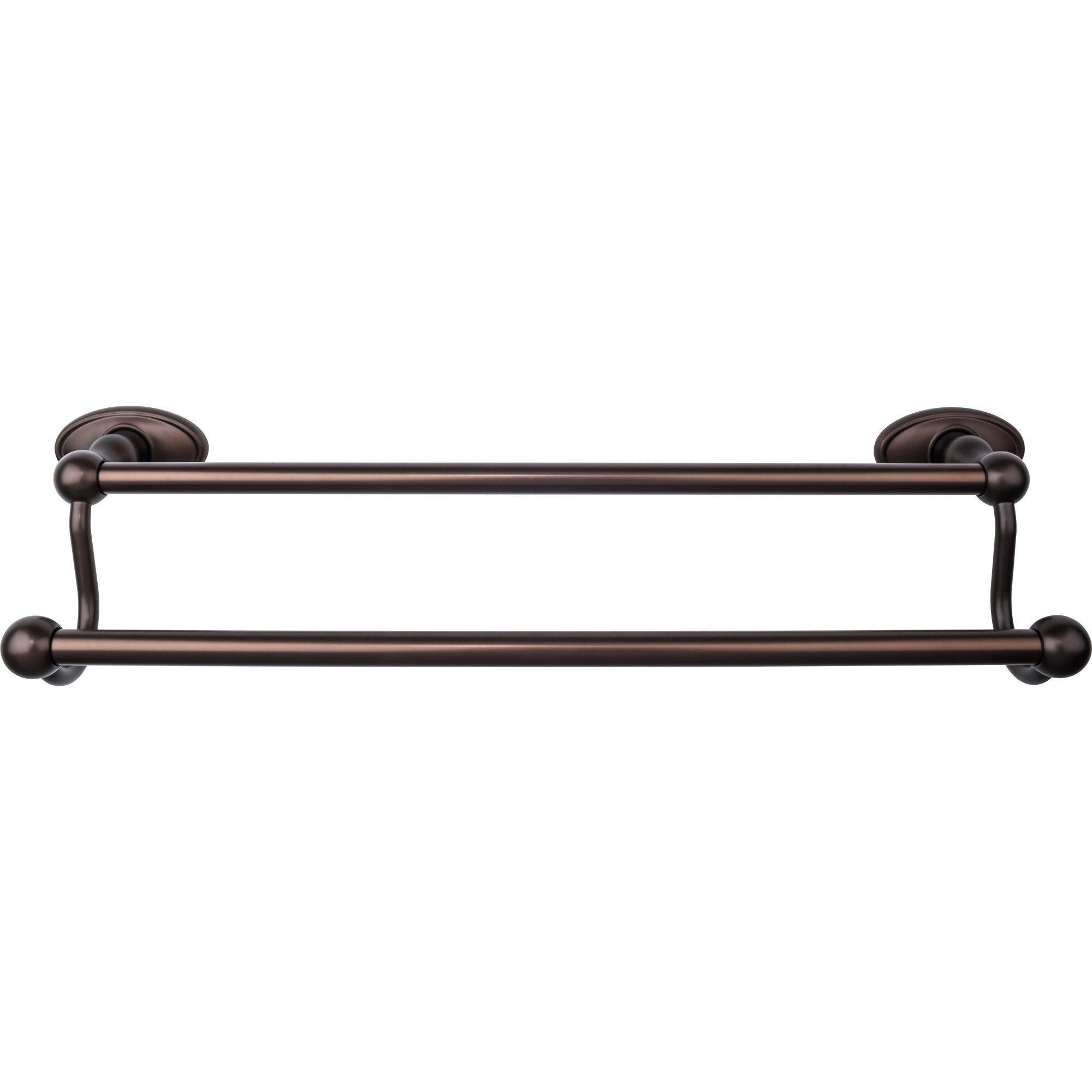 TOP BATH (R) Edwardian Bath Double 20 1/2" Wall Mounted Towel Bar - Oil Rubbed Bronze