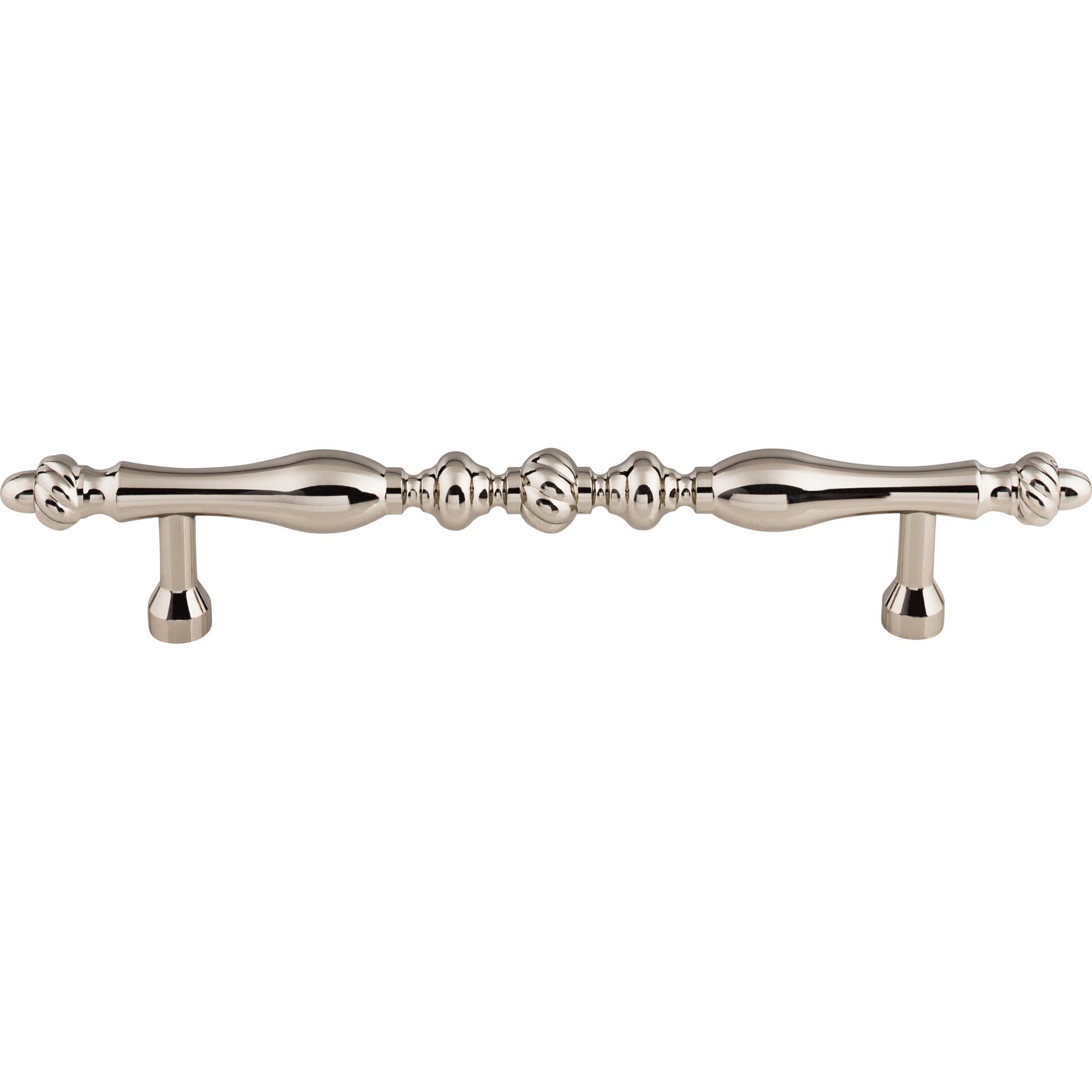 Somerset Melon 7" Center to Center Bar Pull - Polished Nickel