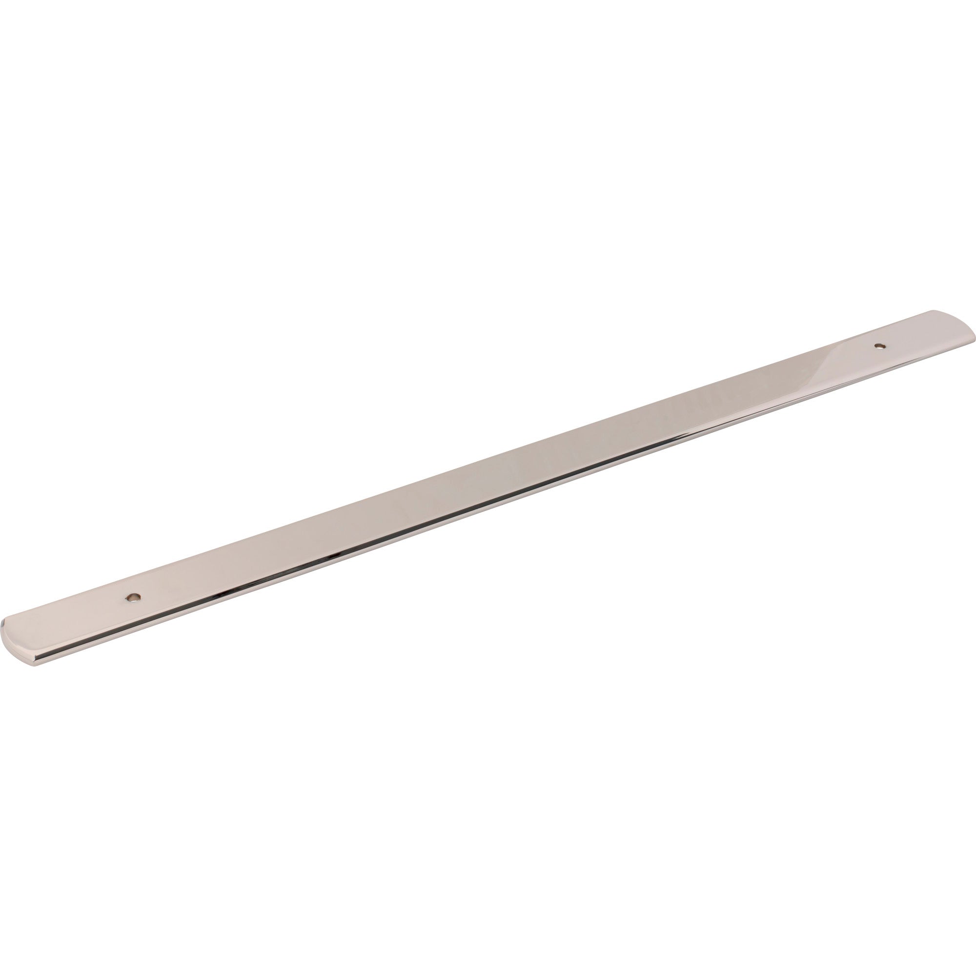 Wescott 18" Center to Center Pull Backplate - Polished Nickel