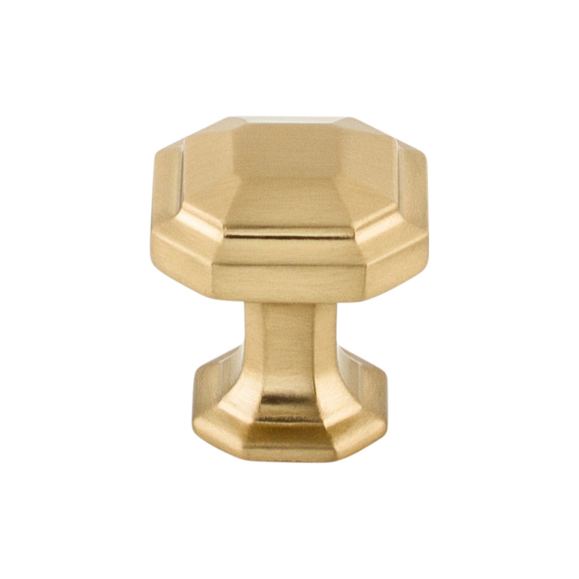 Emerald 1 1/8" Diameter Round Knob - Honey Bronze