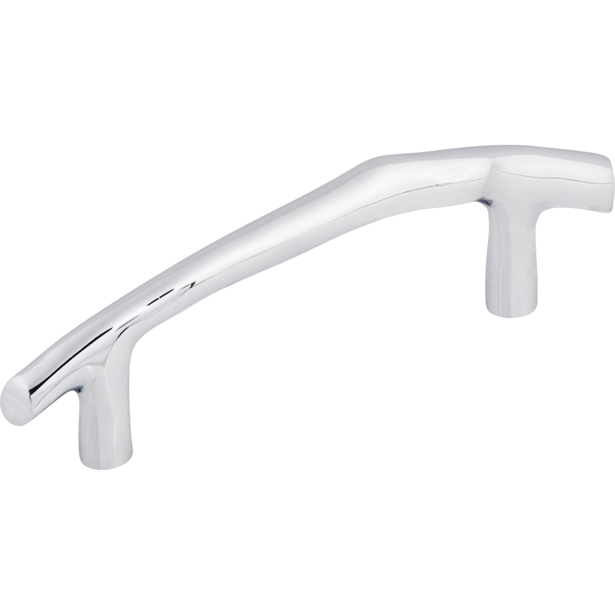 Aspen II Twig 3 1/2" Center to Center Bar Pull - Polished Chrome
