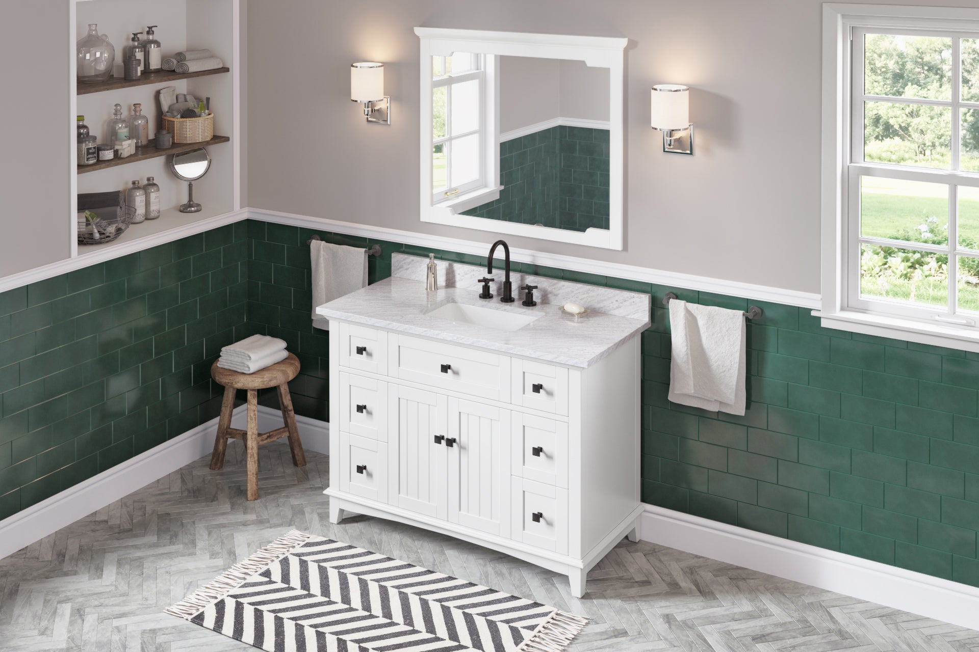 48" Savino Vanity – White