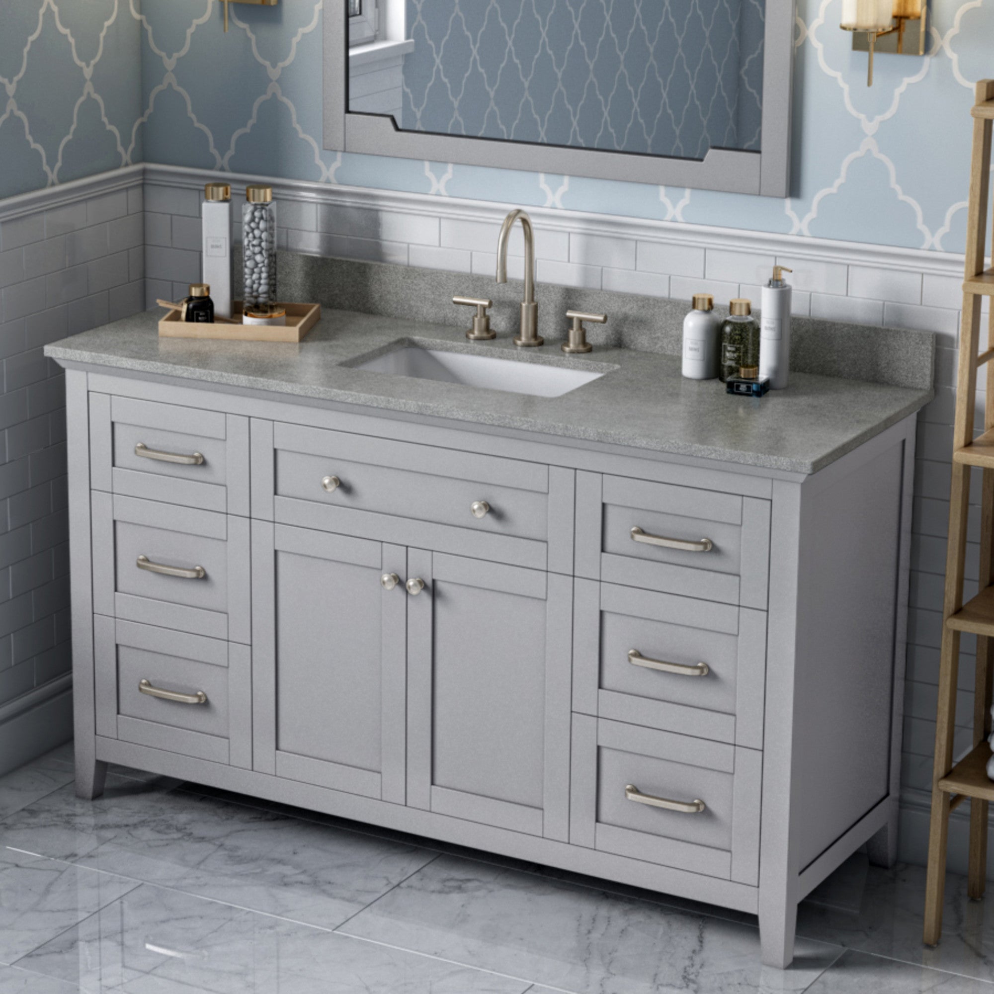 60" Chatham Vanity – Grey